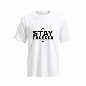SIIEGE Stay Motivation Soft Cotton T-Shirt For Men