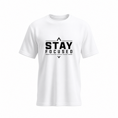SIIEGE Stay Motivation Soft Cotton T-Shirt For Men
