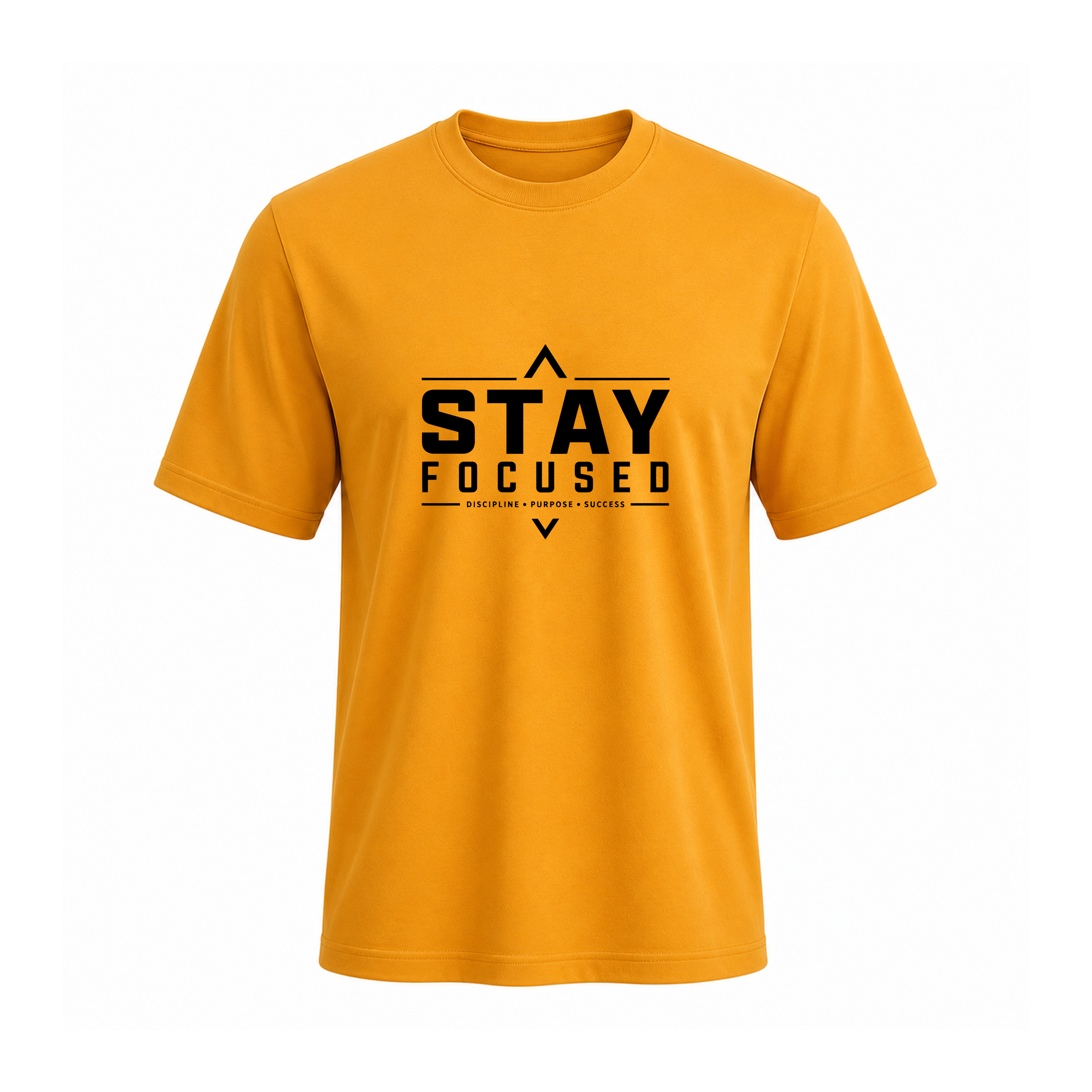 SIIEGE Stay Motivation Soft Cotton T-Shirt For Men