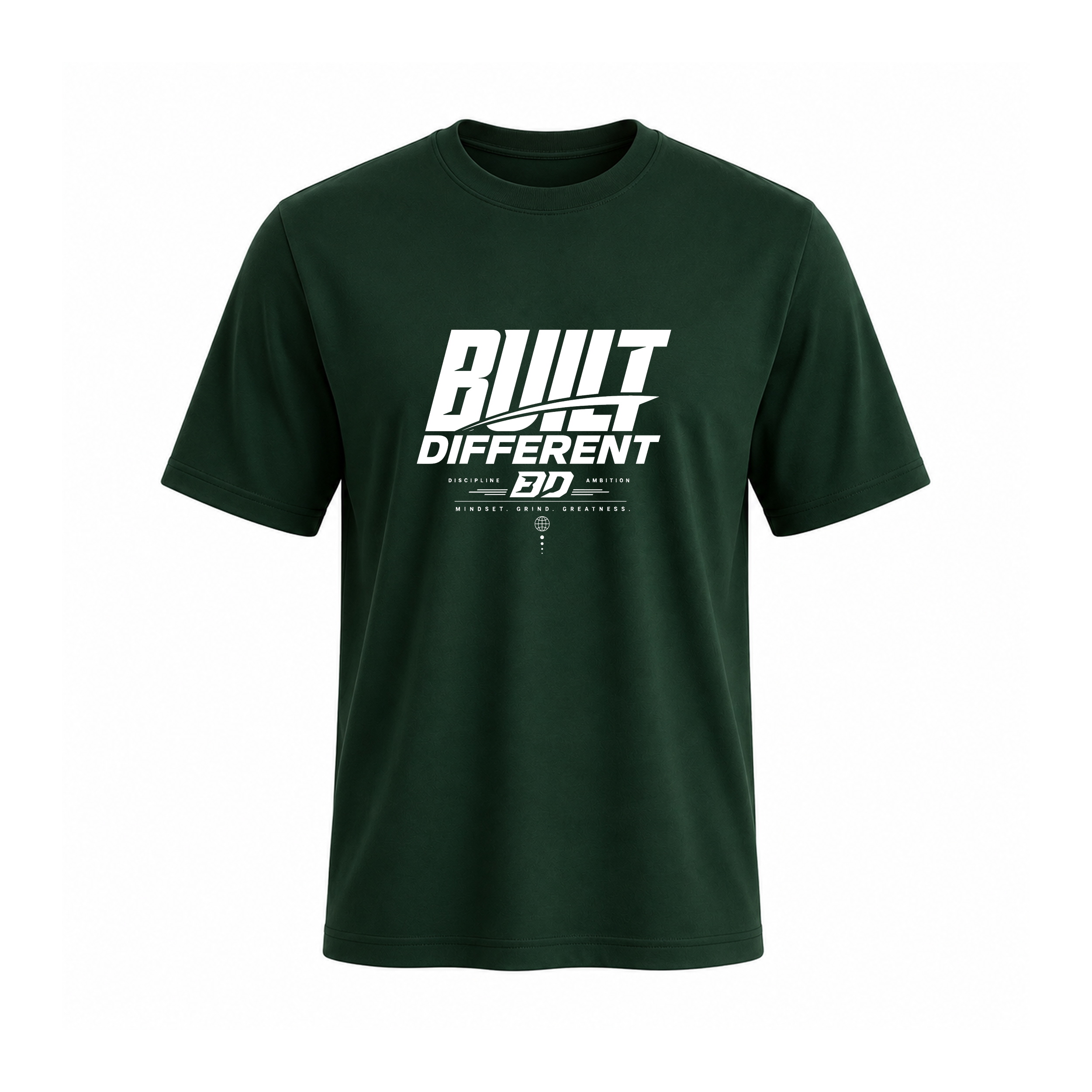 SIIEGE Built Different Soft Cotton T-Shirt For Men