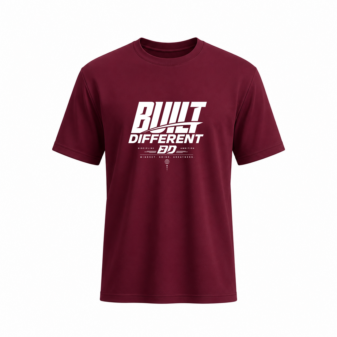 SIIEGE Built Different Soft Cotton T-Shirt For Men