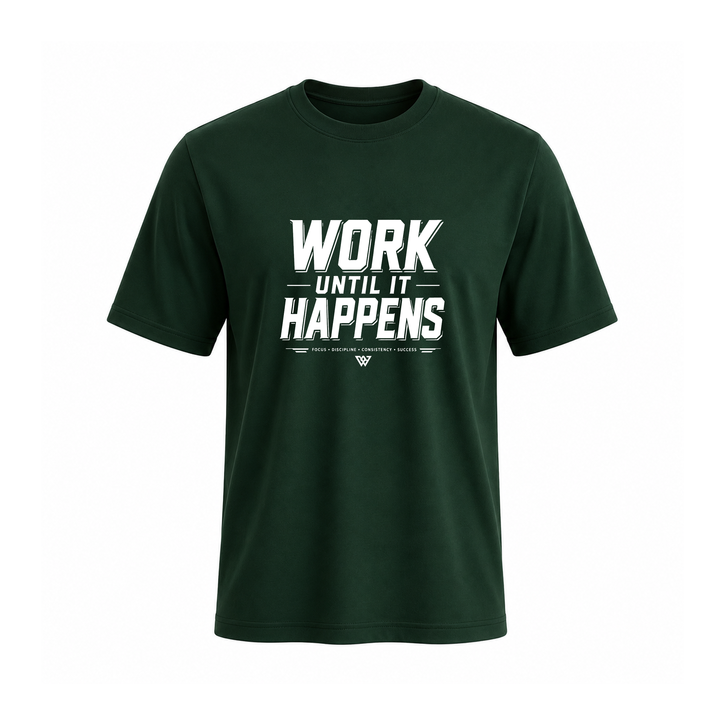 SIIEGE Work Until It Happens Soft Cotton T-Shirt For Men