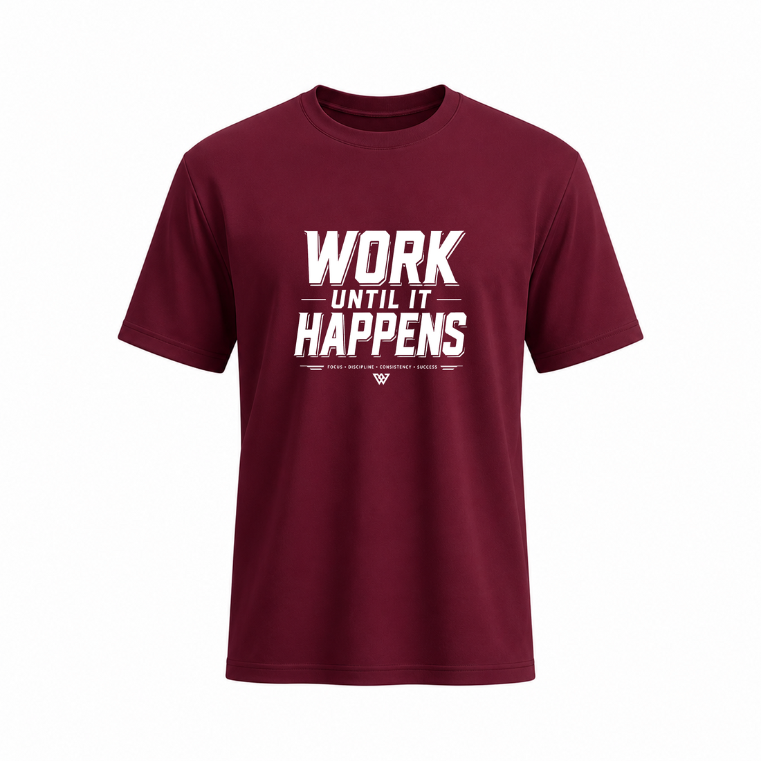 SIIEGE Work Until It Happens Soft Cotton T-Shirt For Men