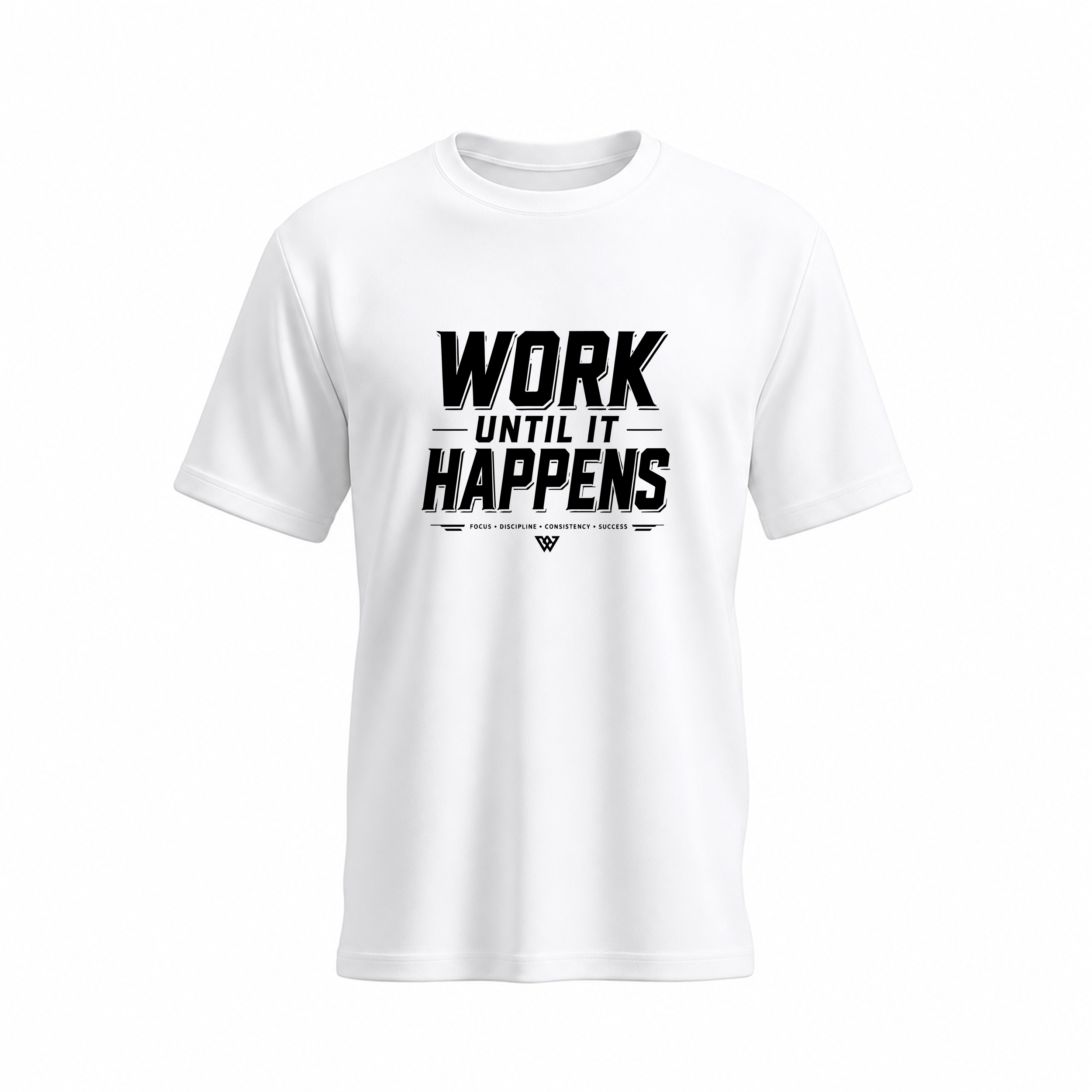SIIEGE Work Until It Happens Soft Cotton T-Shirt For Men