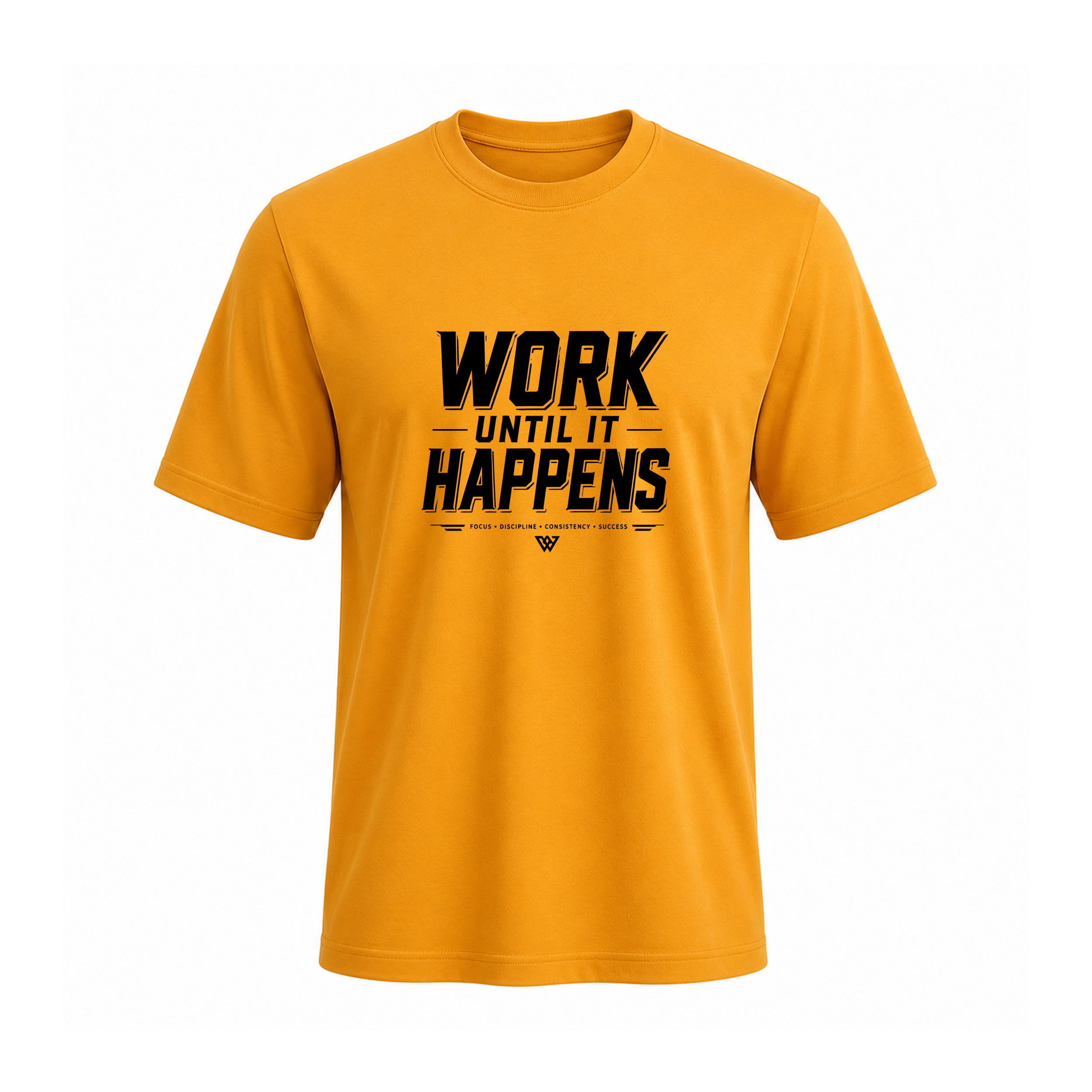 SIIEGE Work Until It Happens Soft Cotton T-Shirt For Men