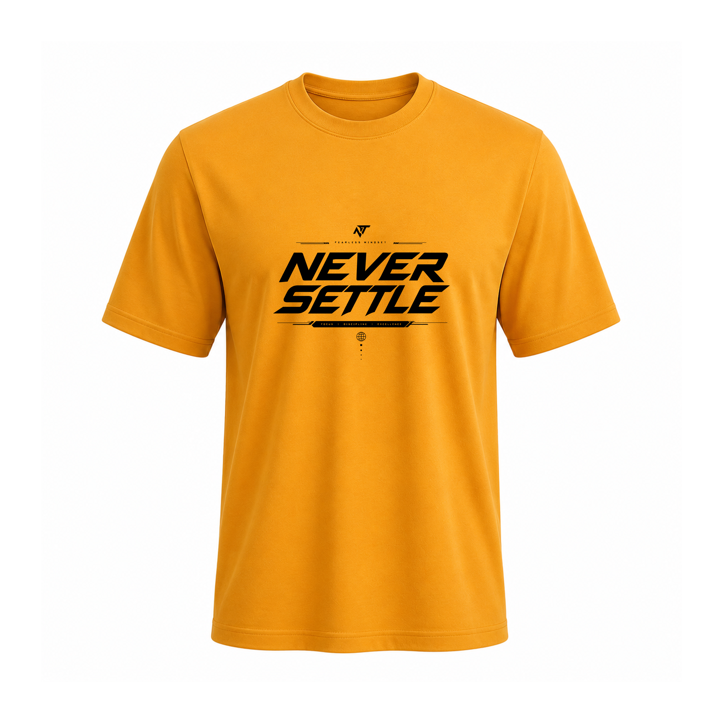 SIIEGE Never Settle Soft Cotton T-Shirt For Men