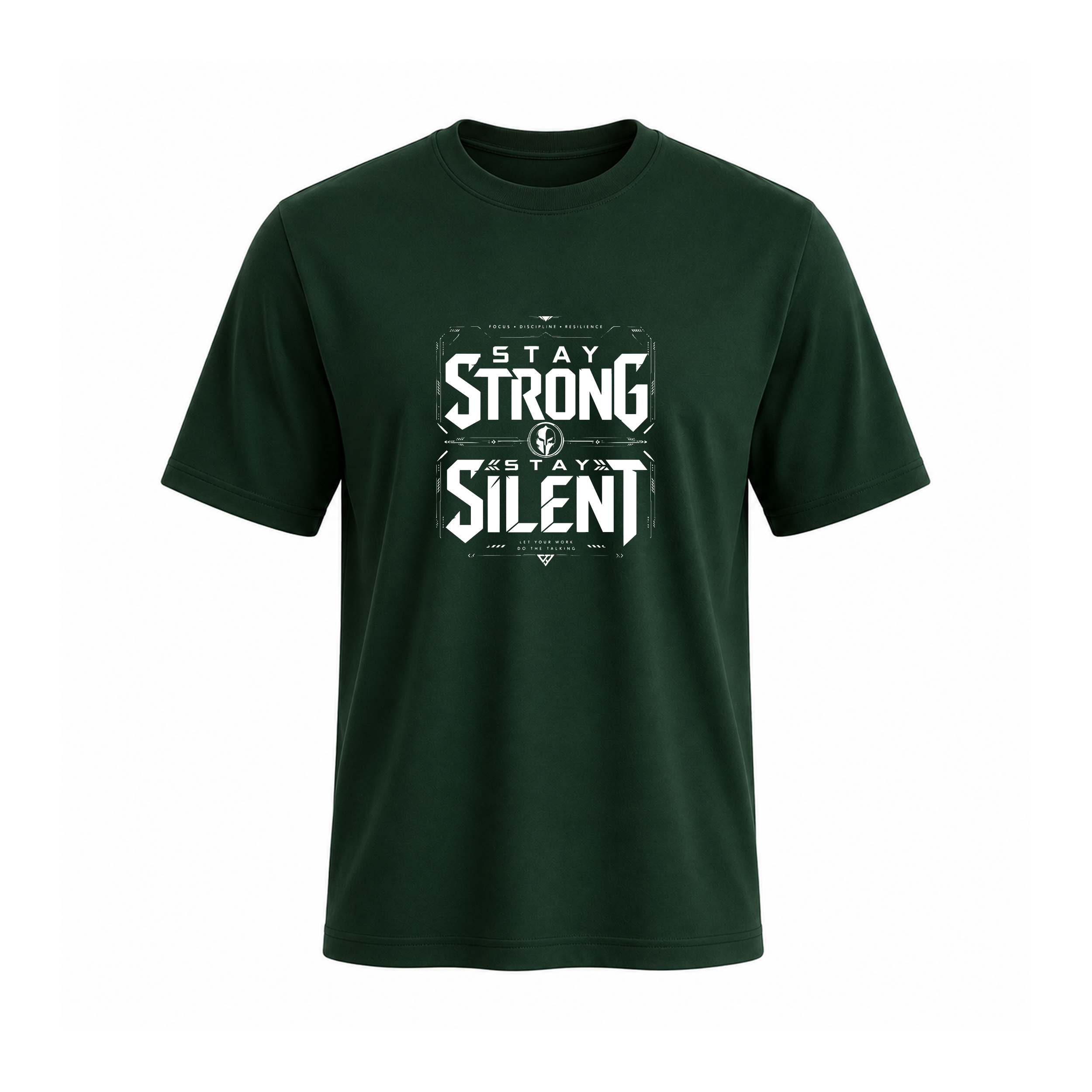 SIIEGE Inspirational Quote Soft Cotton T-Shirt For Men