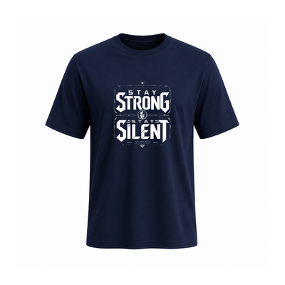 SIIEGE Inspirational Quote Soft Cotton T-Shirt For Men