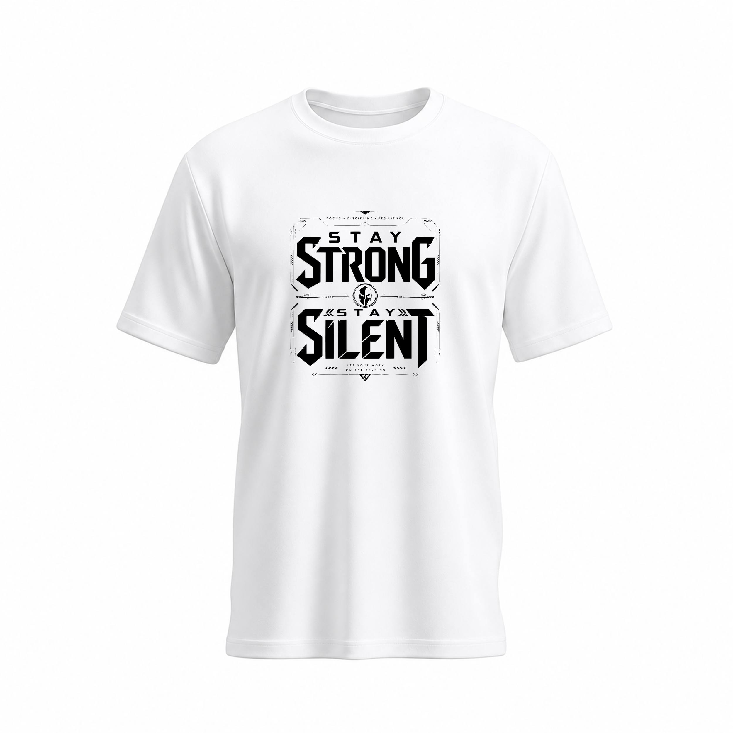 SIIEGE Inspirational Quote Soft Cotton T-Shirt For Men