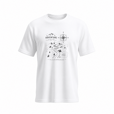 SIIEGE Adventure Is Calling Soft Cotton T-Shirt For Men