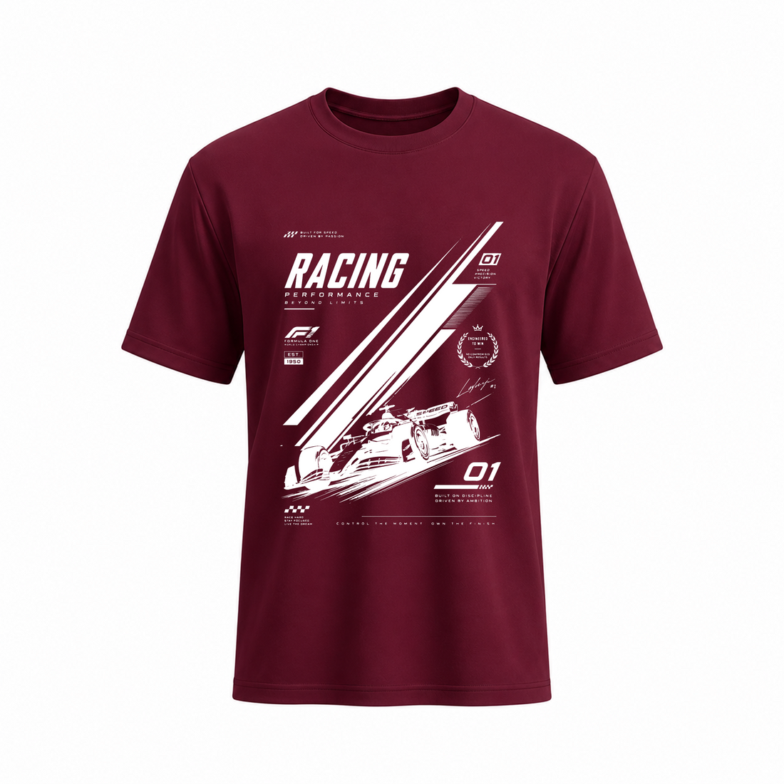 SIIEGE Racing Soft Cotton T-Shirt For Men