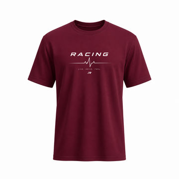 SIIEGE Racing Soft Round Neck Cotton T-Shirt For Men