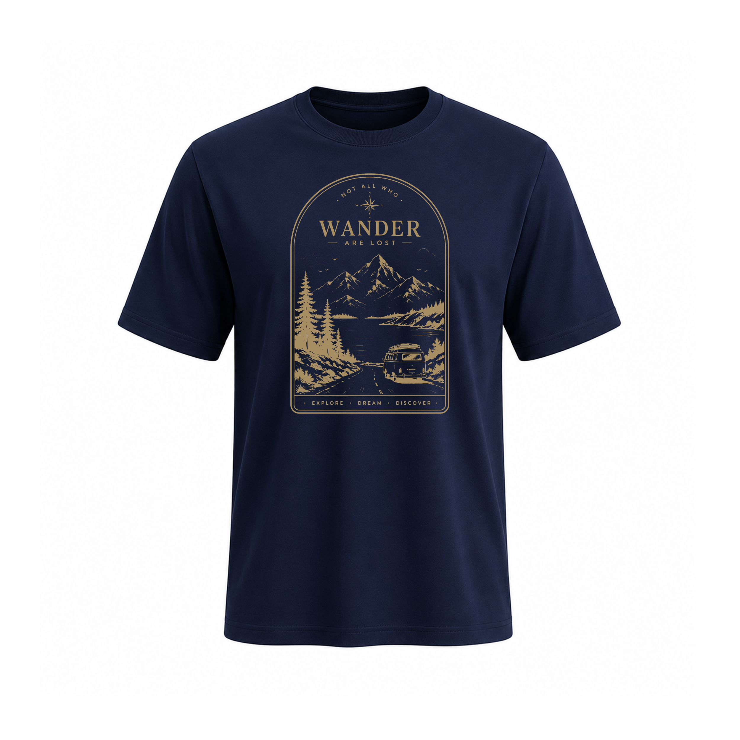 SIIEGE Motivational Round Neck Soft Cotton T-Shirt For Men