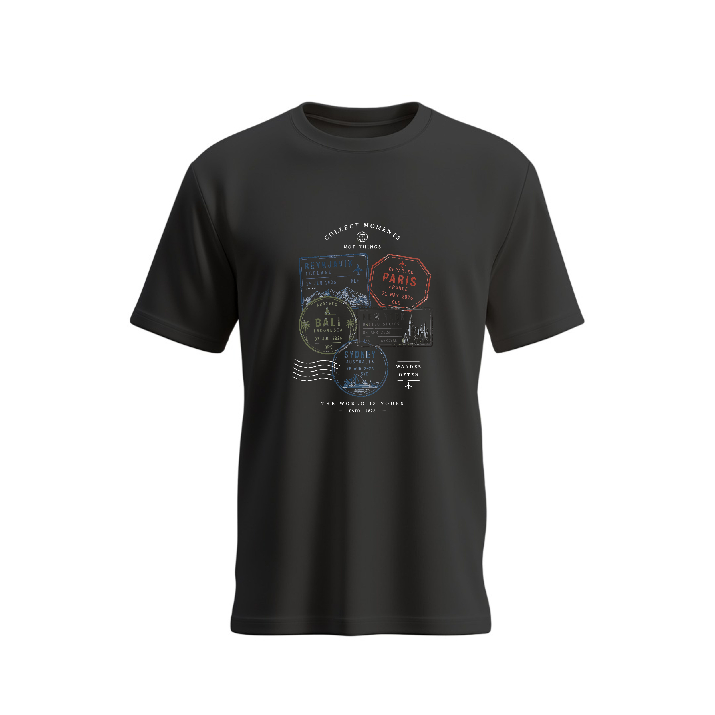 SIIEGE Collect Moments Soft Cotton T-Shirt For Men