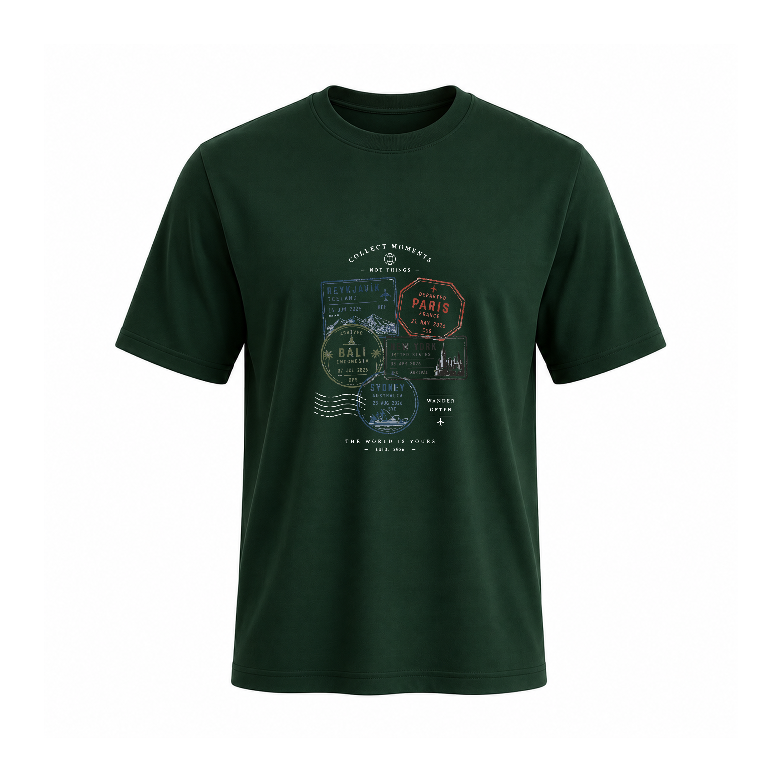 SIIEGE Collect Moments Soft Cotton T-Shirt For Men
