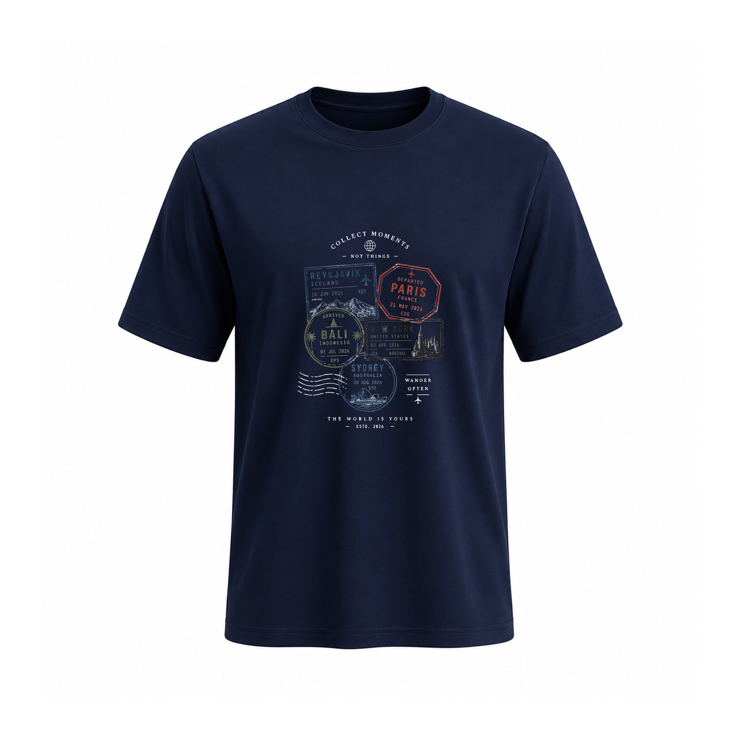 SIIEGE Collect Moments Soft Cotton T-Shirt For Men