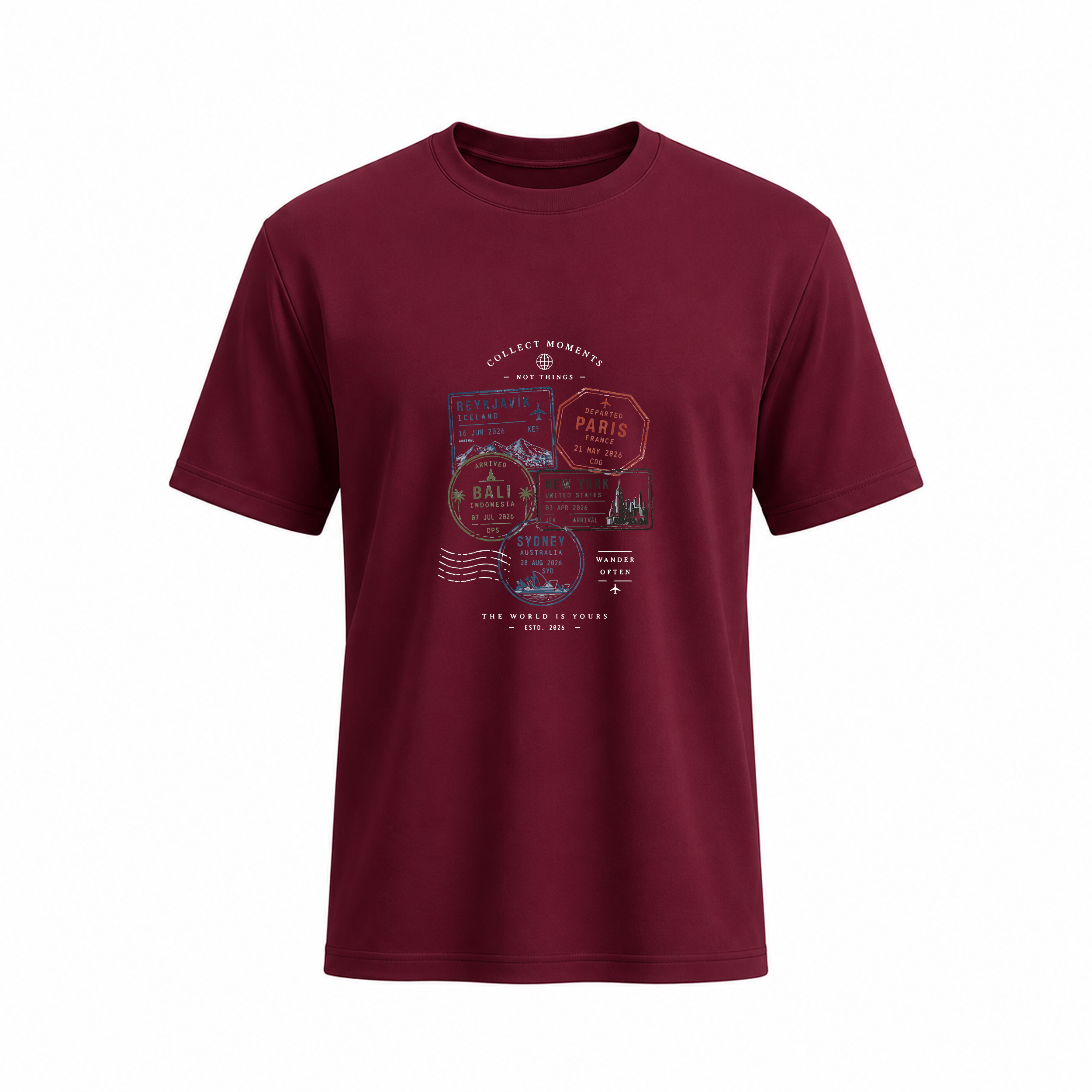 SIIEGE Collect Moments Soft Cotton T-Shirt For Men
