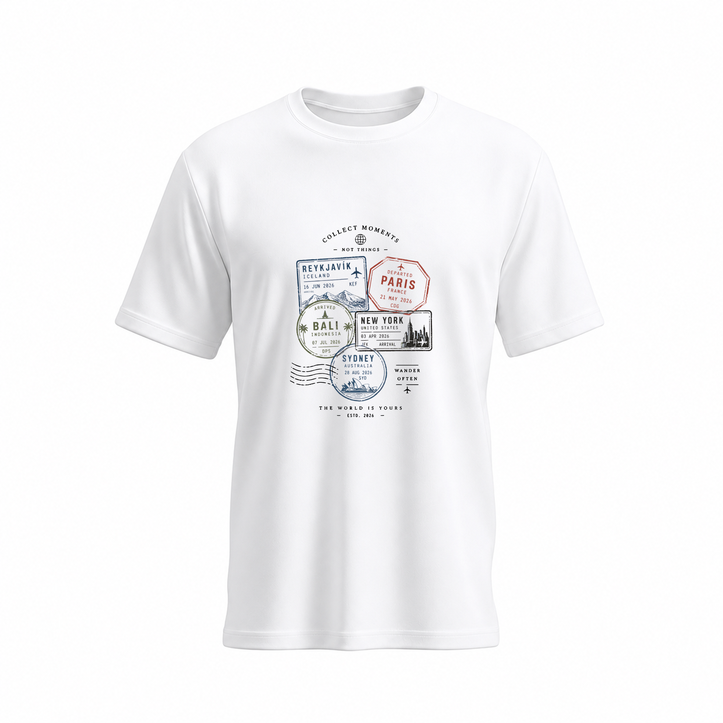 SIIEGE Collect Moments Soft Cotton T-Shirt For Men