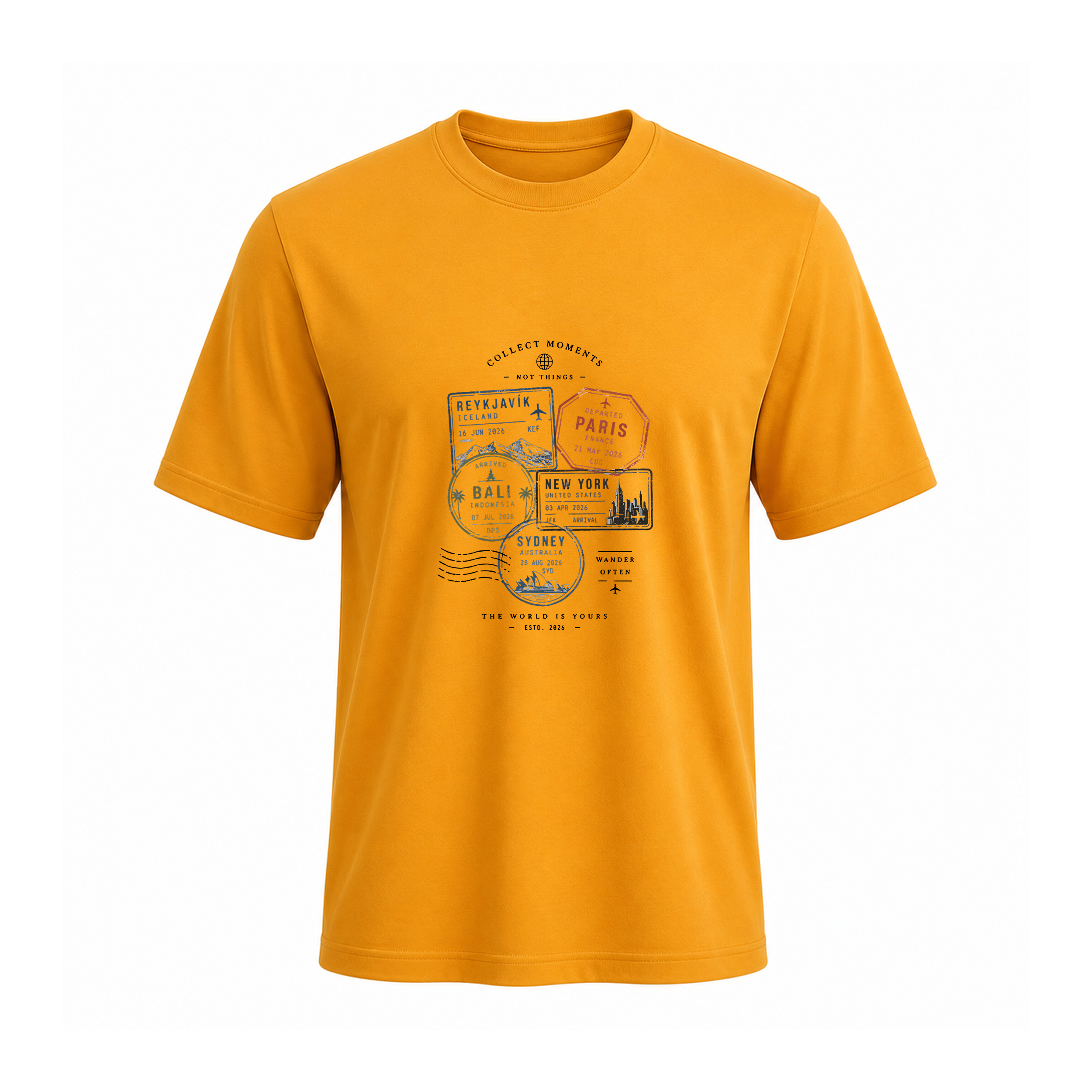 SIIEGE Collect Moments Soft Cotton T-Shirt For Men