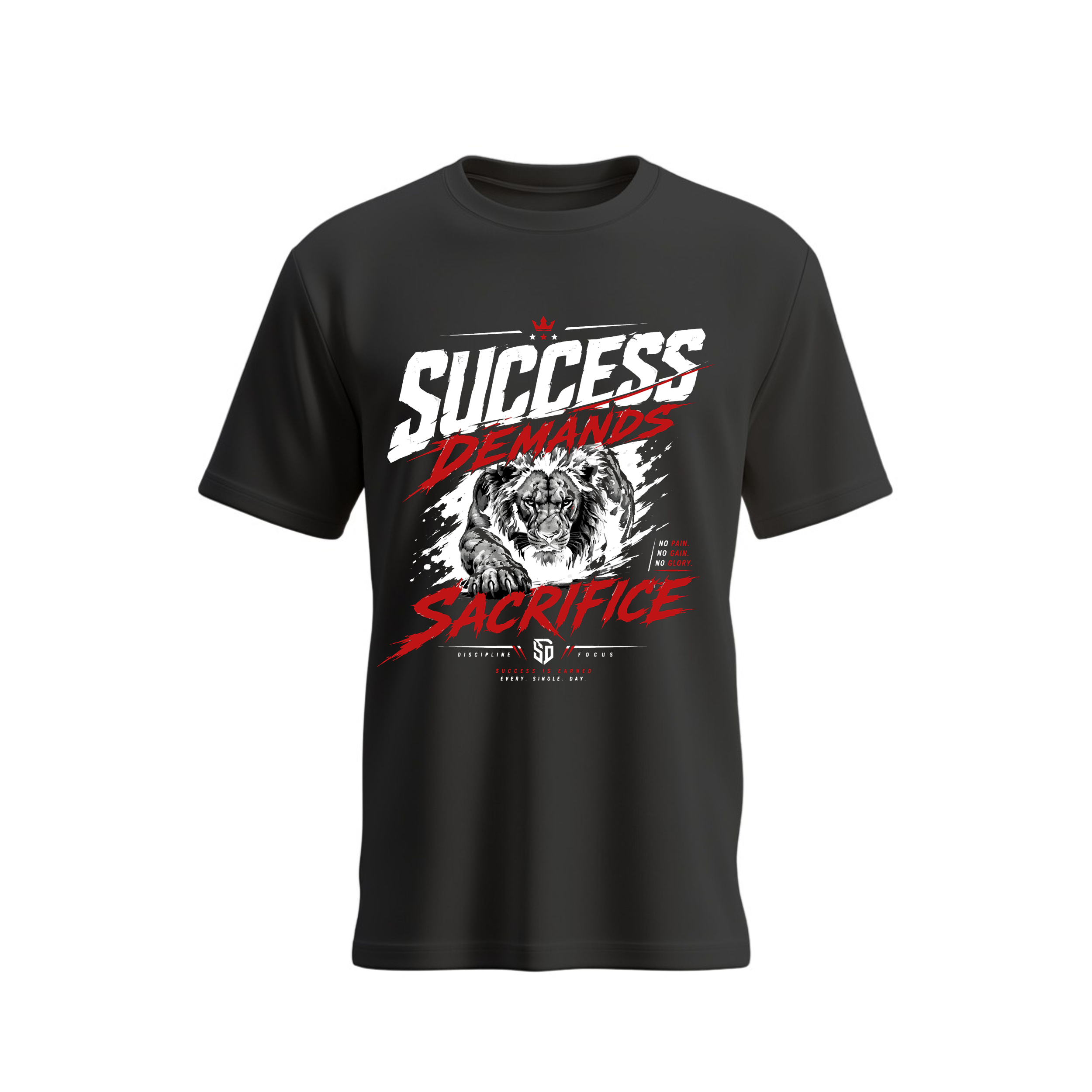 SIIEGE Demands Sacrifice Soft Cotton T-Shirt For Men