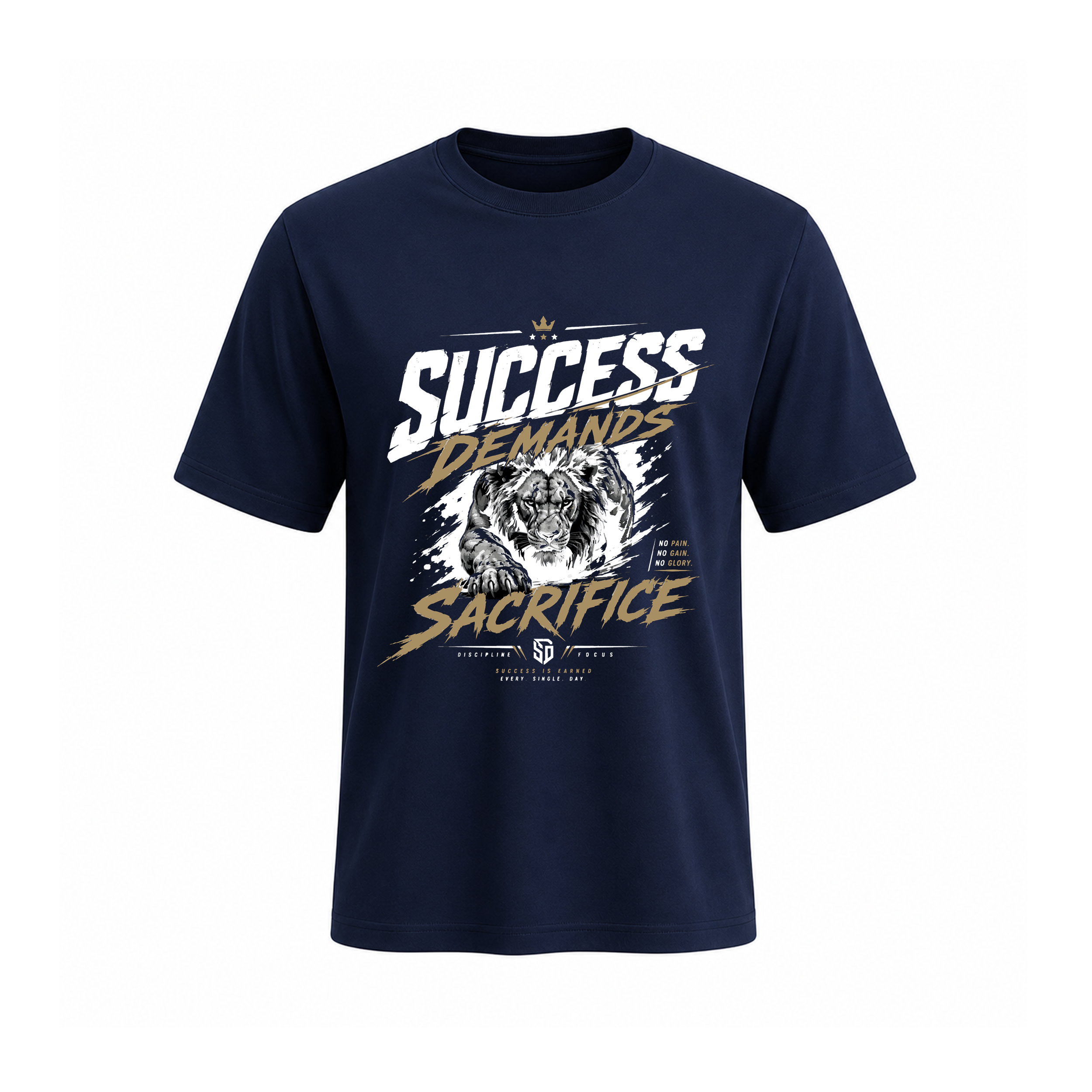 SIIEGE Demands Sacrifice Soft Cotton T-Shirt For Men