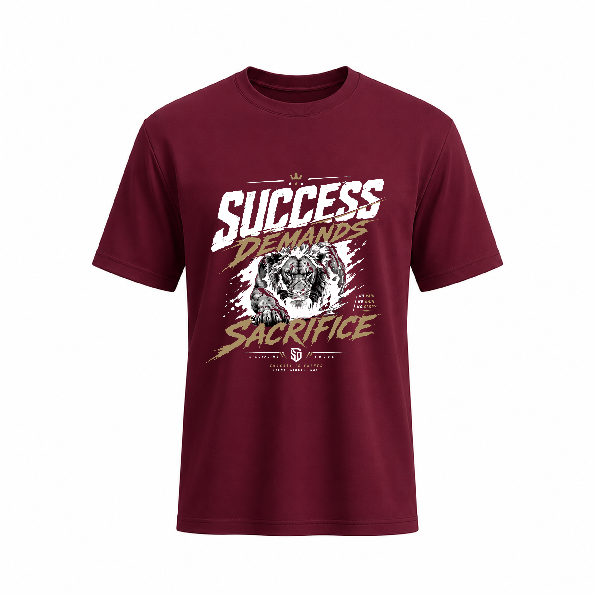 SIIEGE Demands Sacrifice Soft Cotton T-Shirt For Men