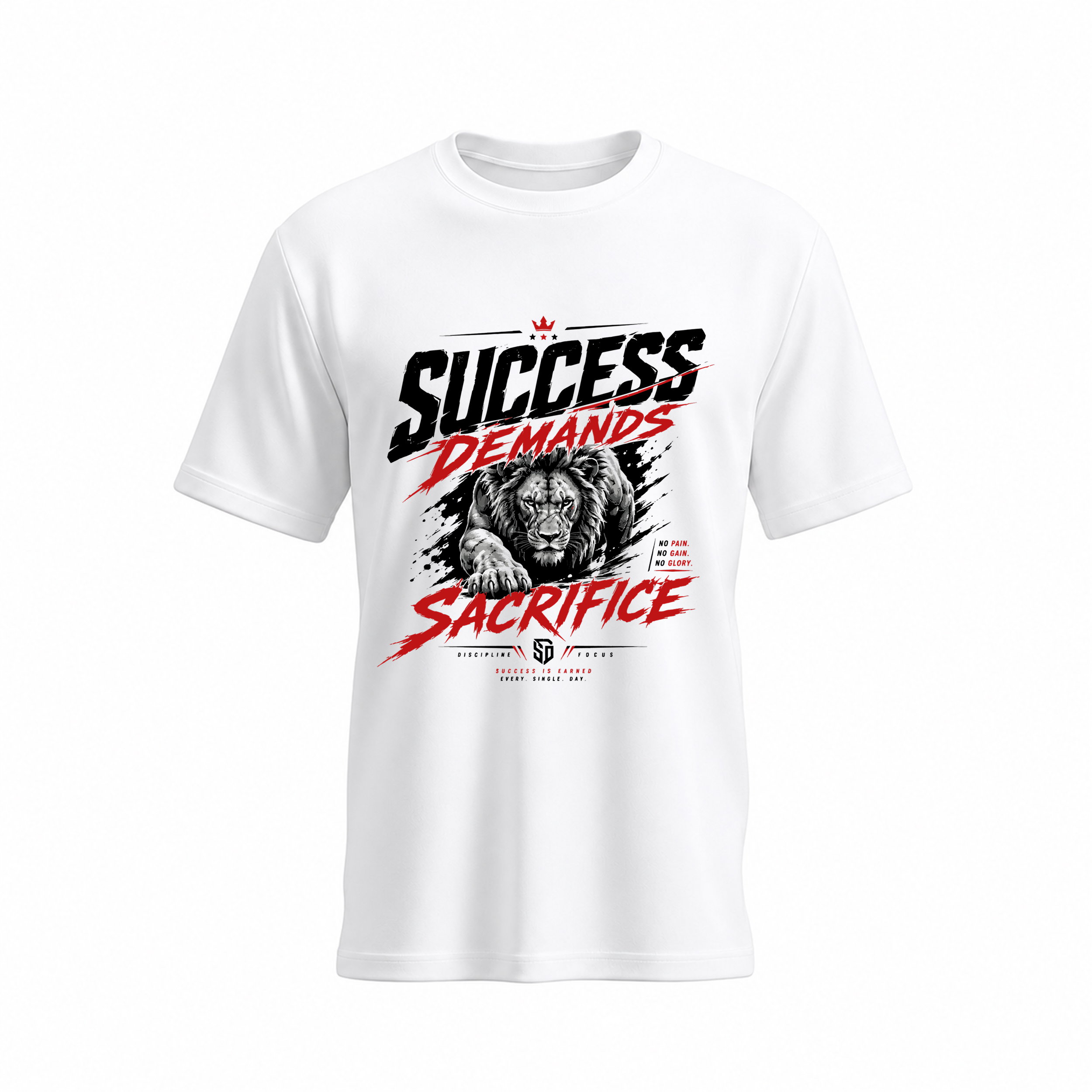 SIIEGE Demands Sacrifice Soft Cotton T-Shirt For Men