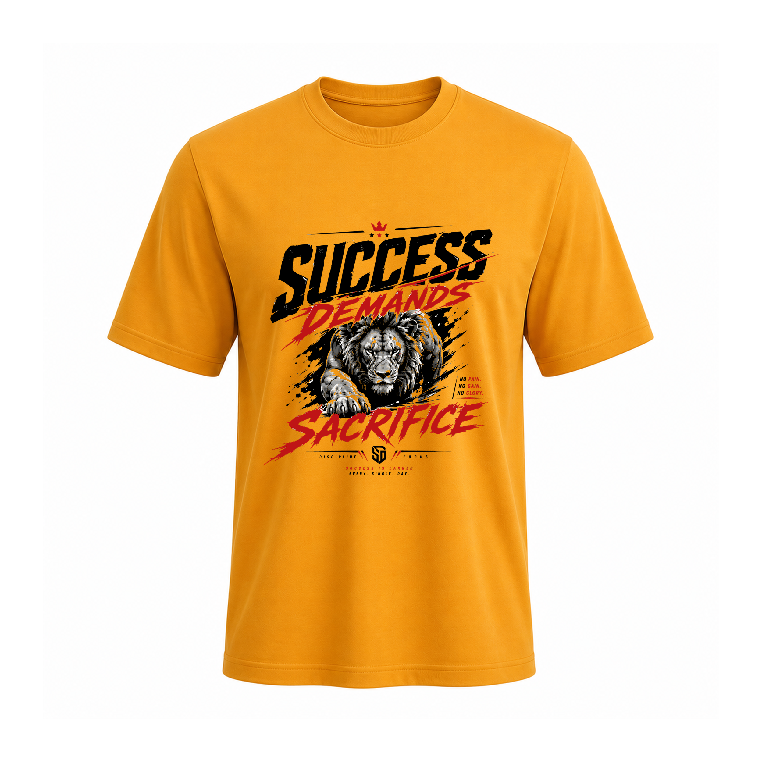 SIIEGE Demands Sacrifice Soft Cotton T-Shirt For Men