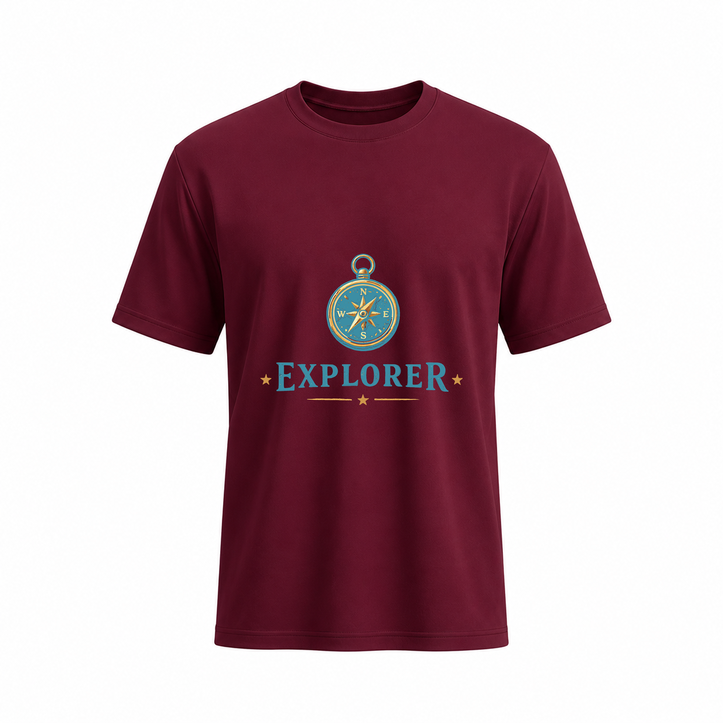 SIIEGE Explorer Soft Cotton Round Neck T-Shirt For Men