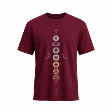 SIIEGE Sacred Energy Balance  Soft Cotton T-Shirt For Men