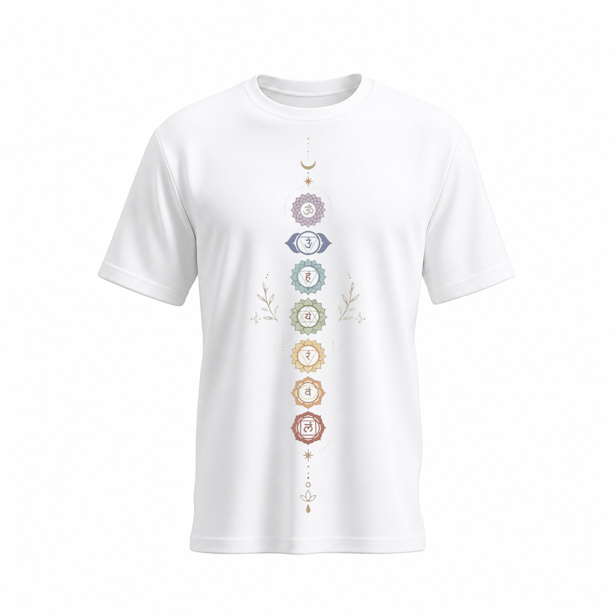 SIIEGE Sacred Energy Balance  Soft Cotton T-Shirt For Men
