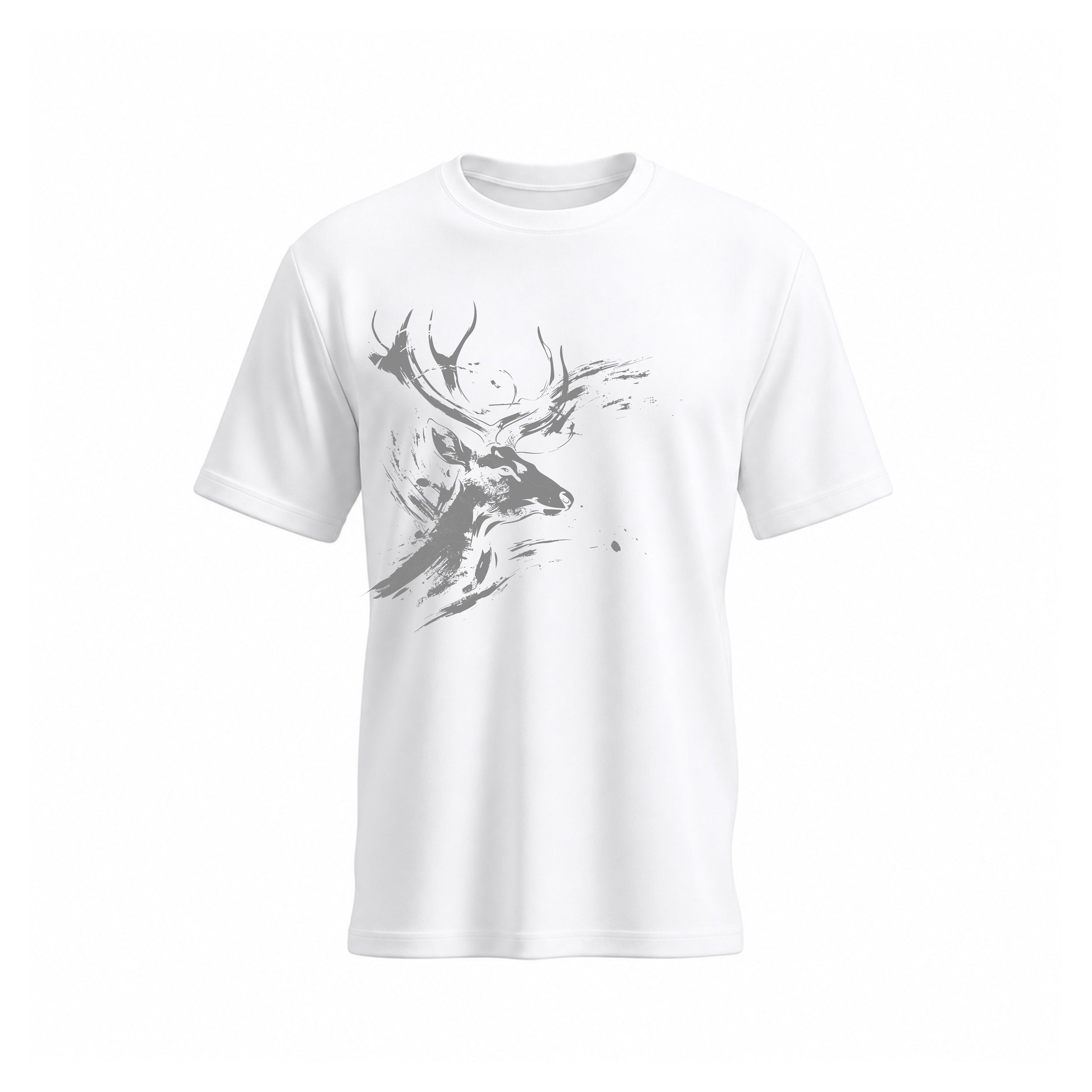 SIIEGE Modern Deer Design T-Shirt For Men