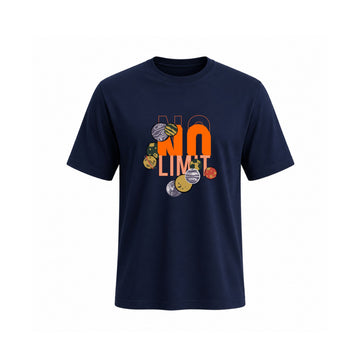 SIIEGE No Limit Space T-Shirt Cotton T-Shirt for Men