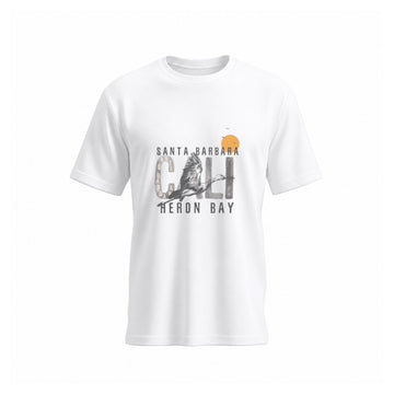 SIIEGE Santa Barbara Cali Heron Bay Cotton T-Shirt for Men