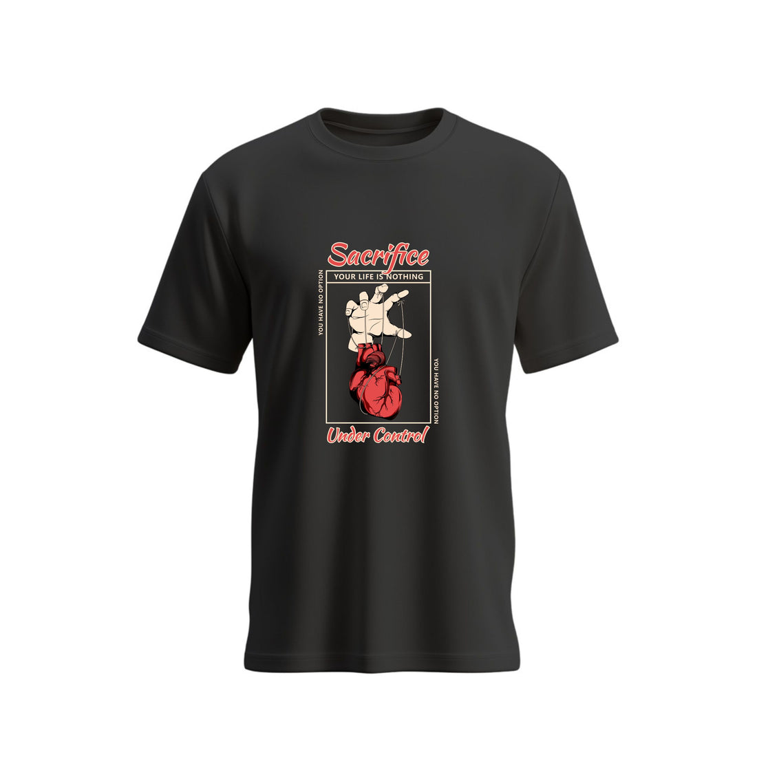 Sacrifice Under Control Cotton T-Shirt for Men