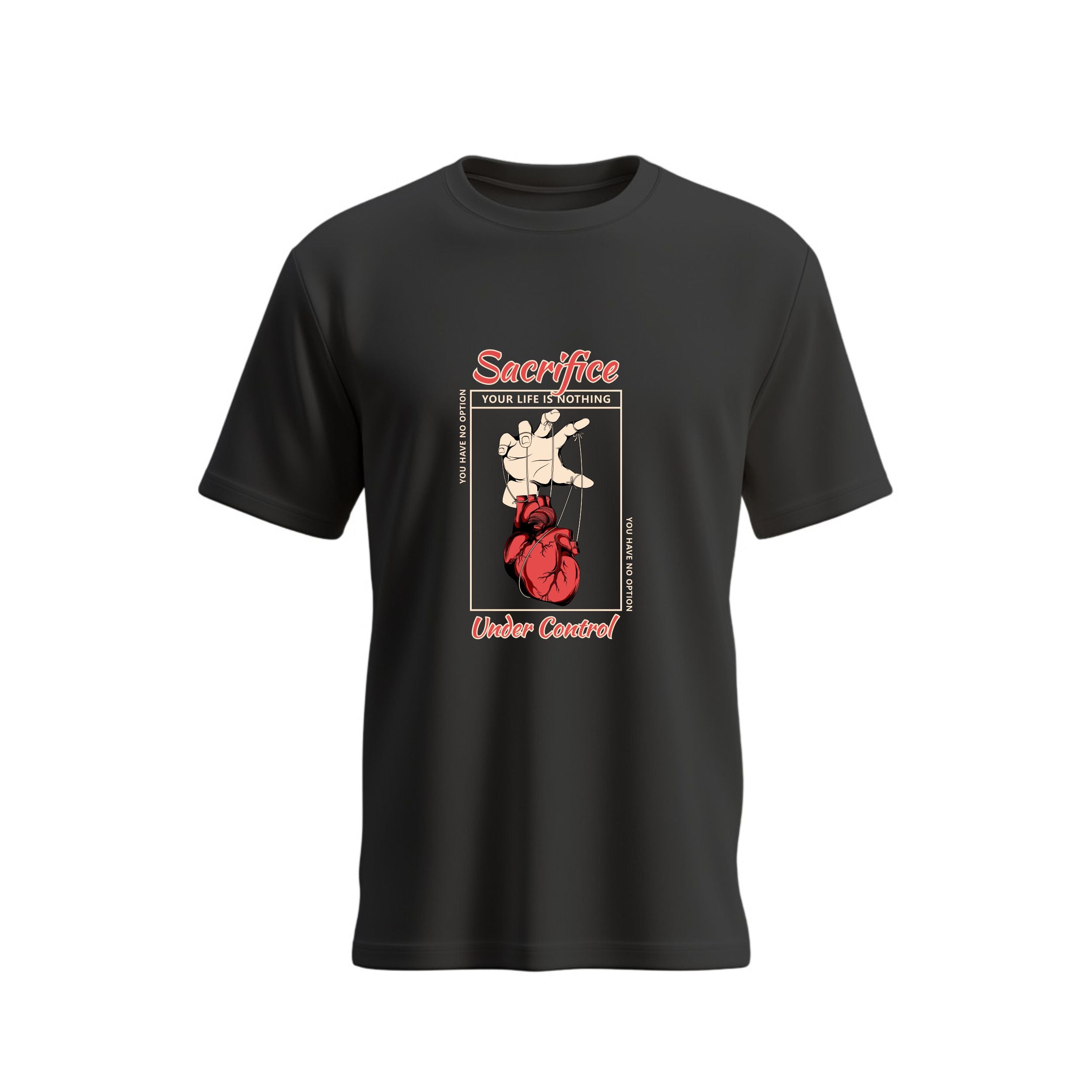 Sacrifice Under Control Cotton T-Shirt for Men