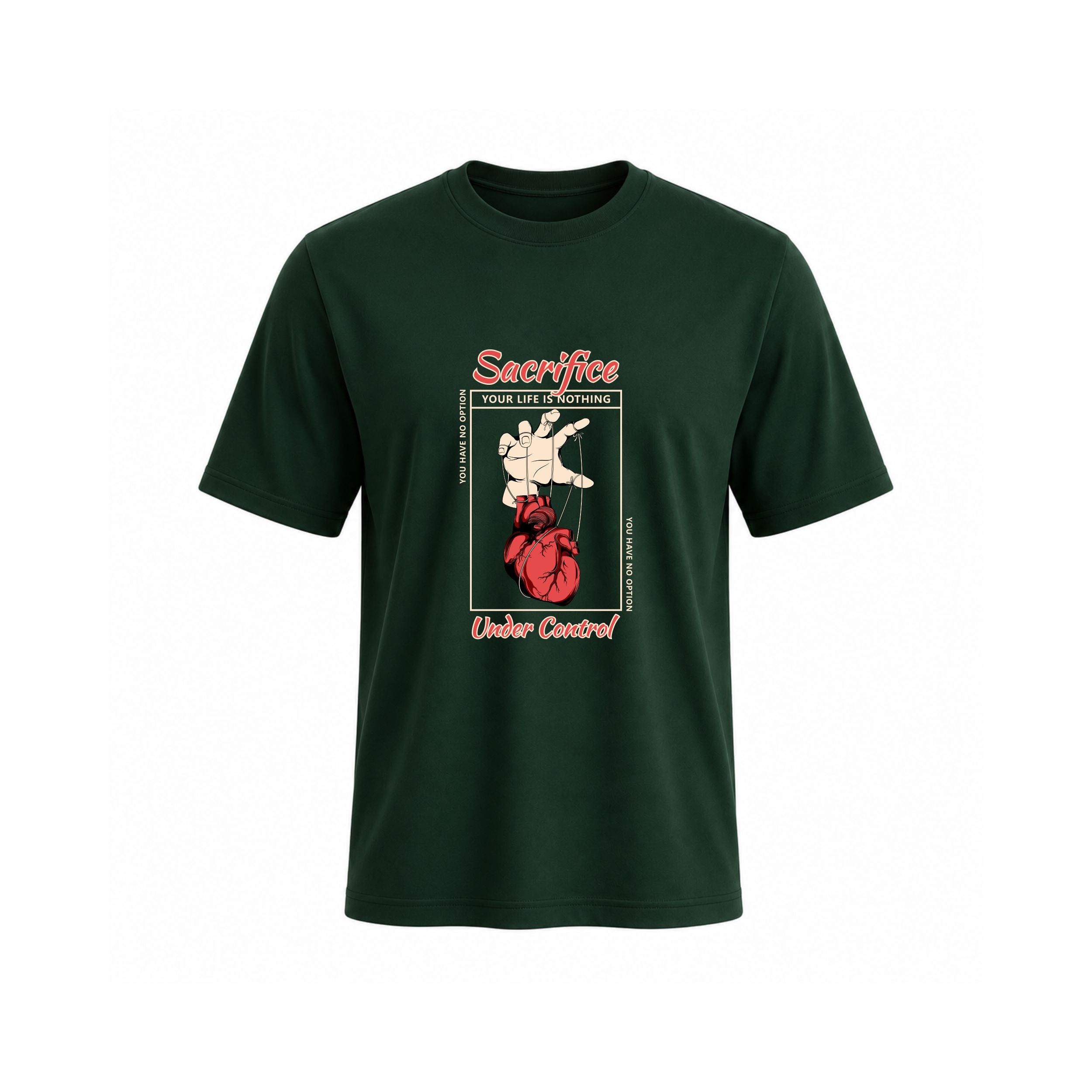 Sacrifice Under Control Cotton T-Shirt for Men