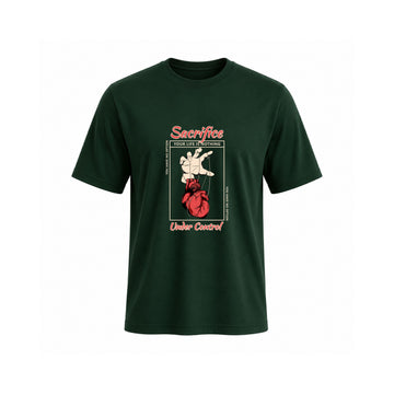 Sacrifice Under Control Cotton T-Shirt for Men