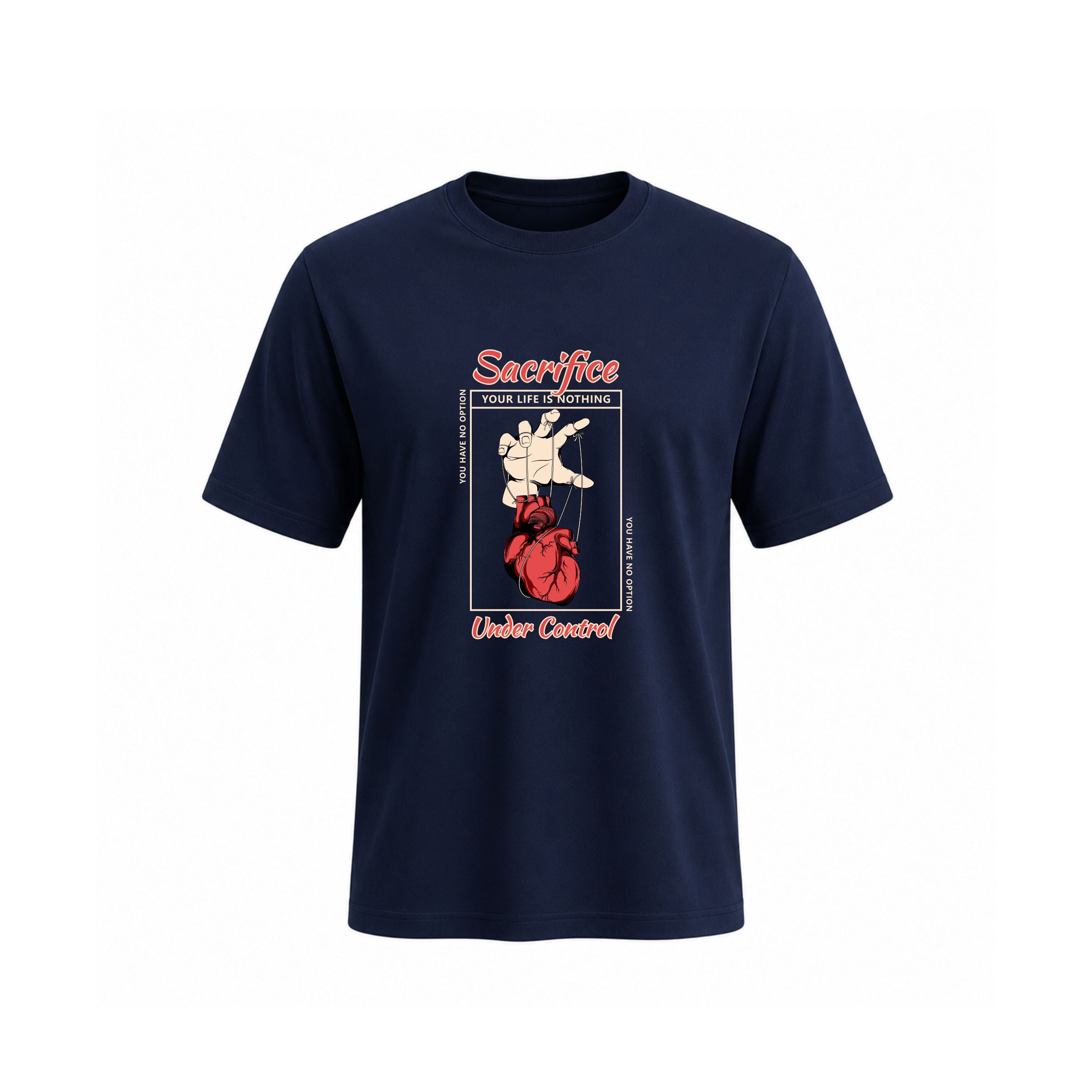 Sacrifice Under Control Cotton T-Shirt for Men