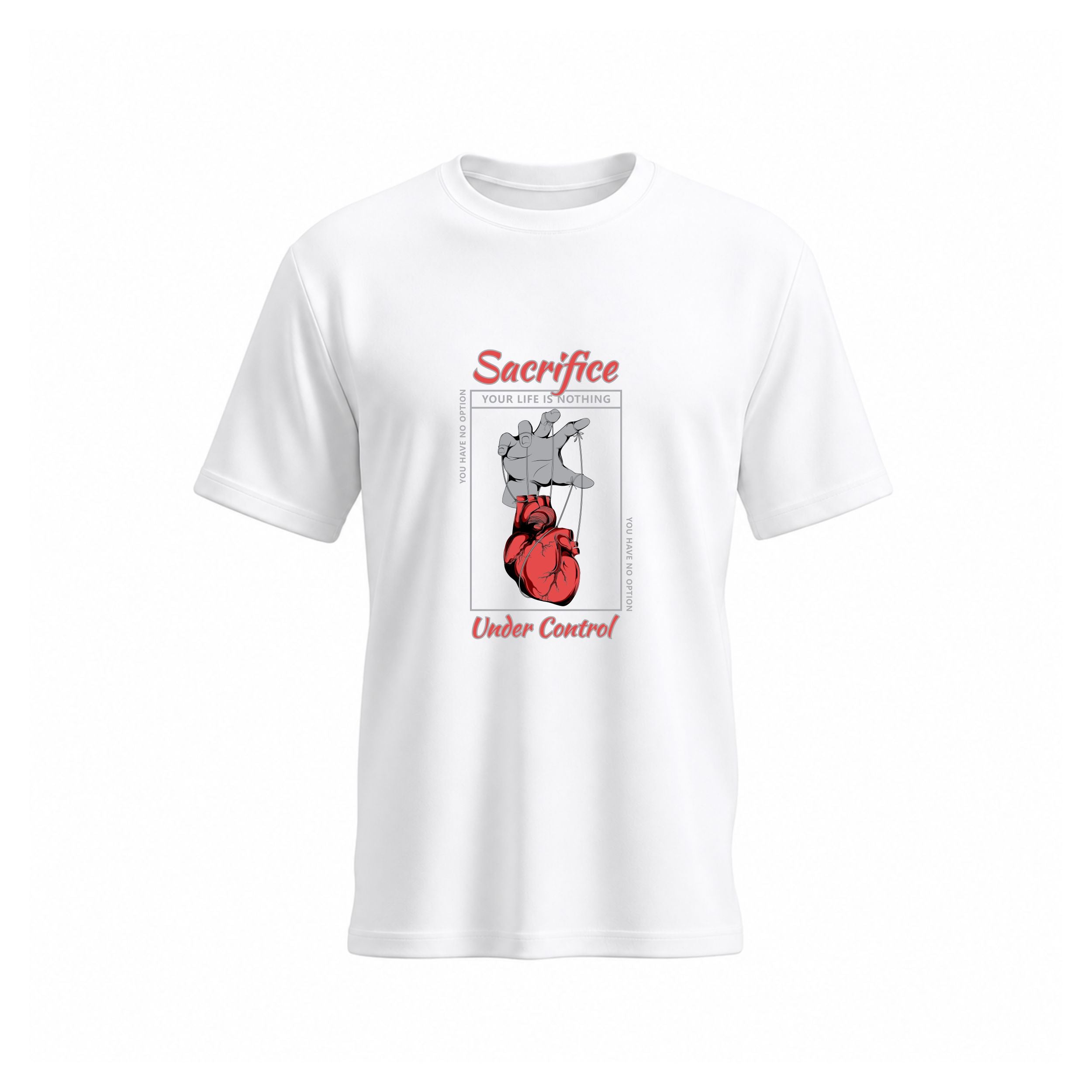 Sacrifice Under Control Cotton T-Shirt for Men