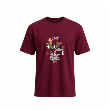 Siiege Motivational Cotton T-Shirt for Men