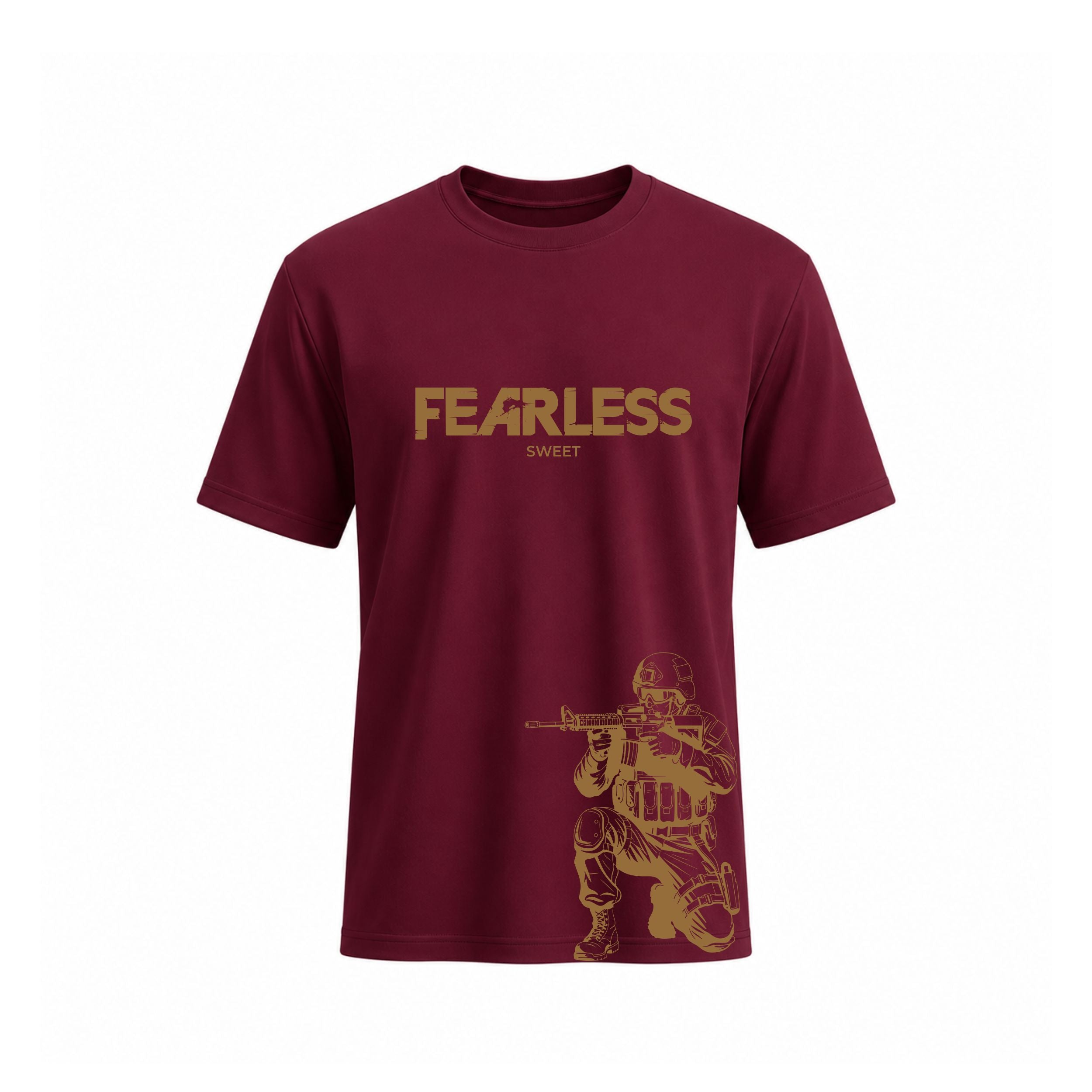 SIIEGE Fearless Sweet Cotton T-Shirt for Men