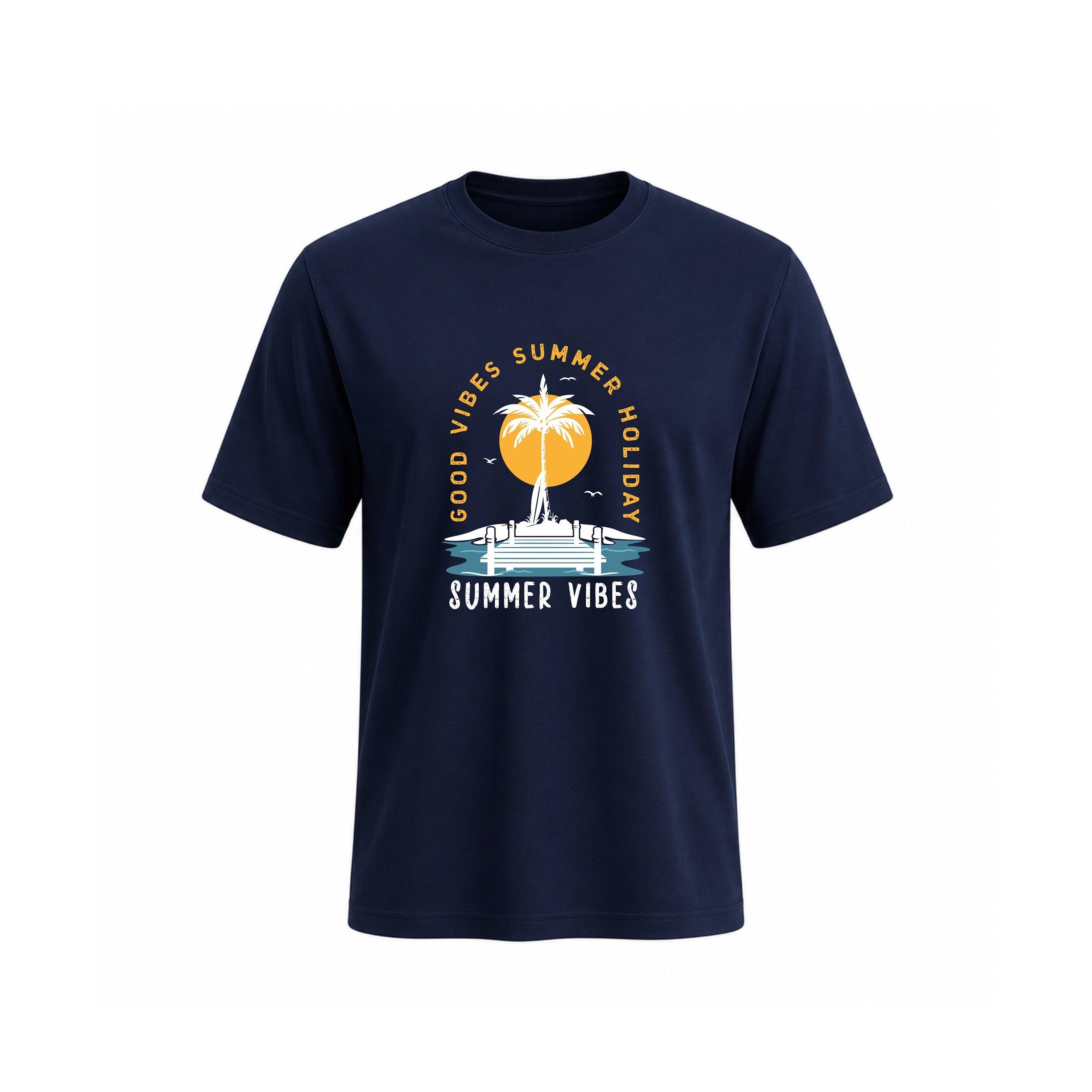 SIIEGE Summer Vibes Cotton T-Shirt for Men