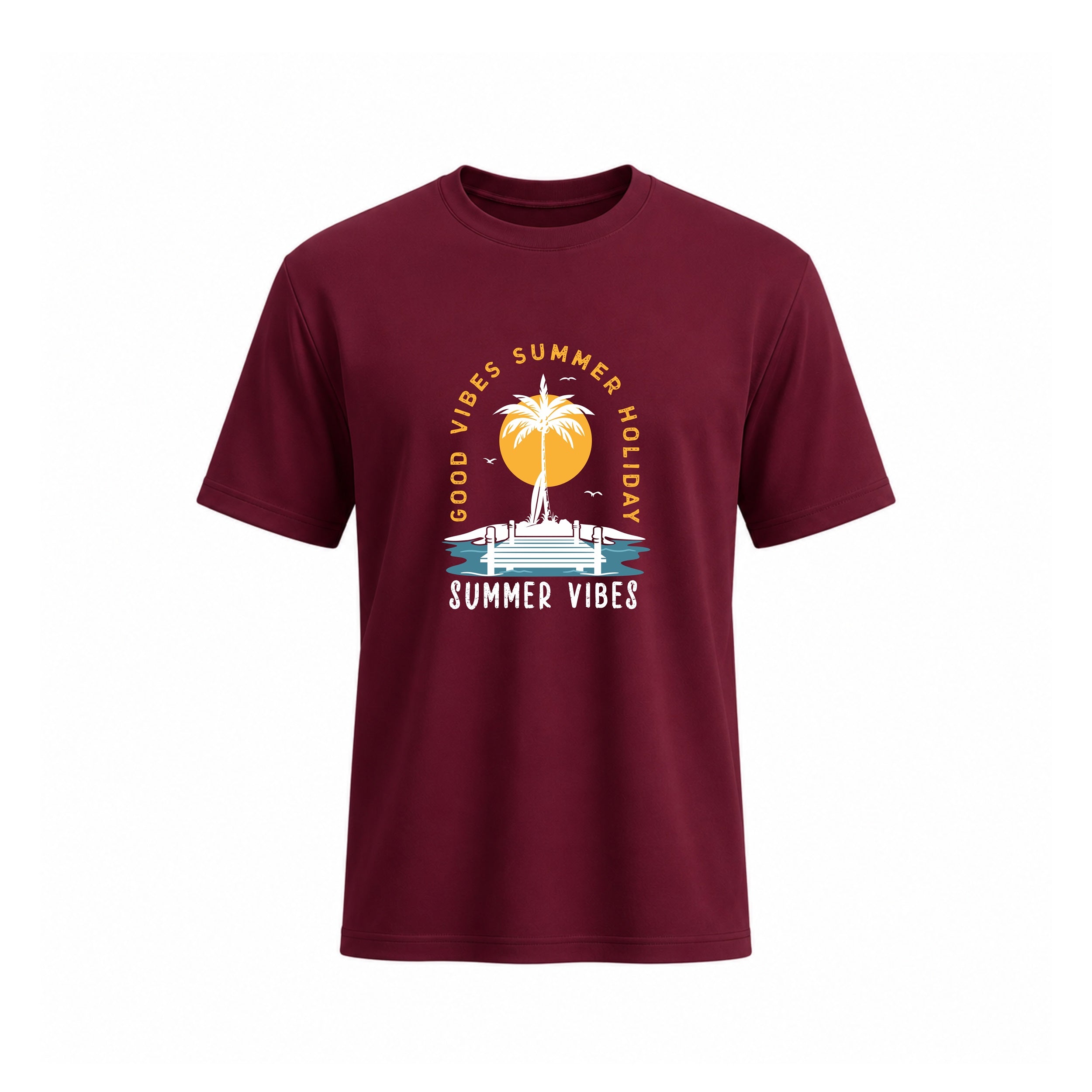 SIIEGE Summer Vibes Cotton T-Shirt for Men