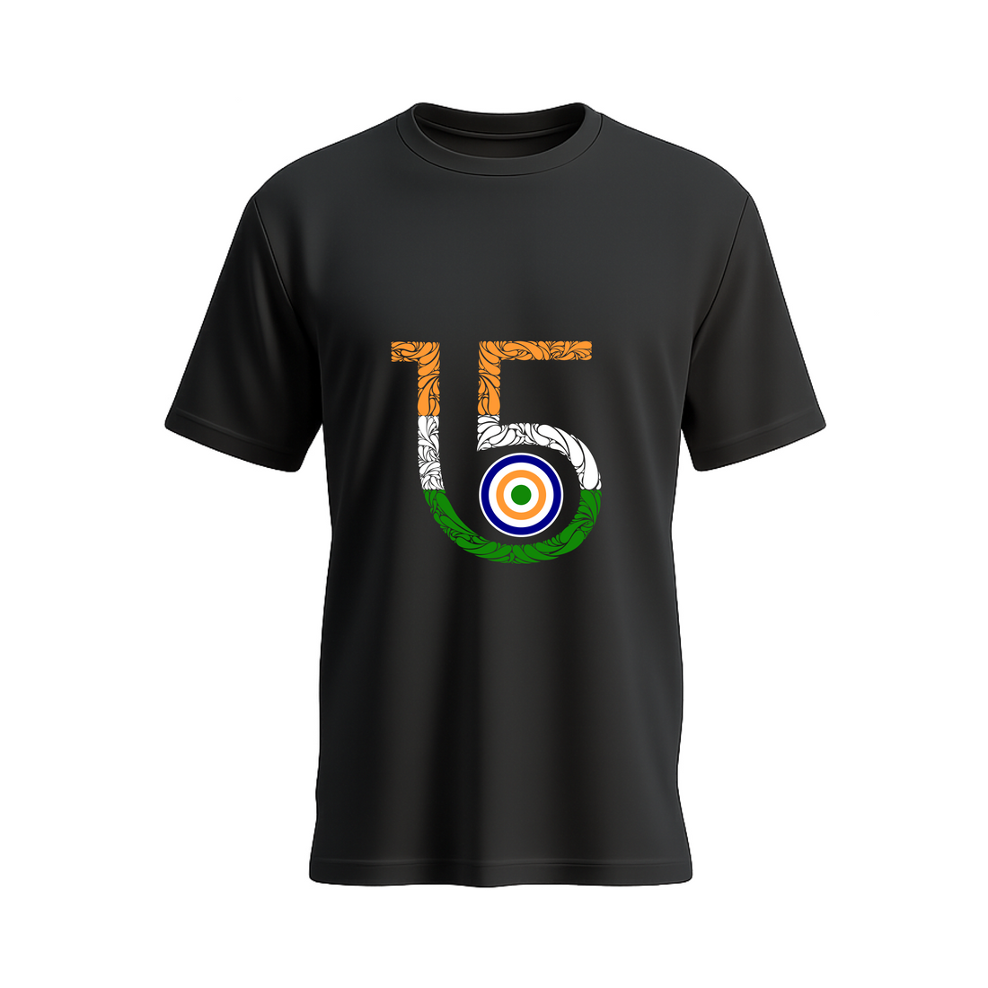 SIIEGE Men's Independence Day Round Neck Cotton T-Shirt