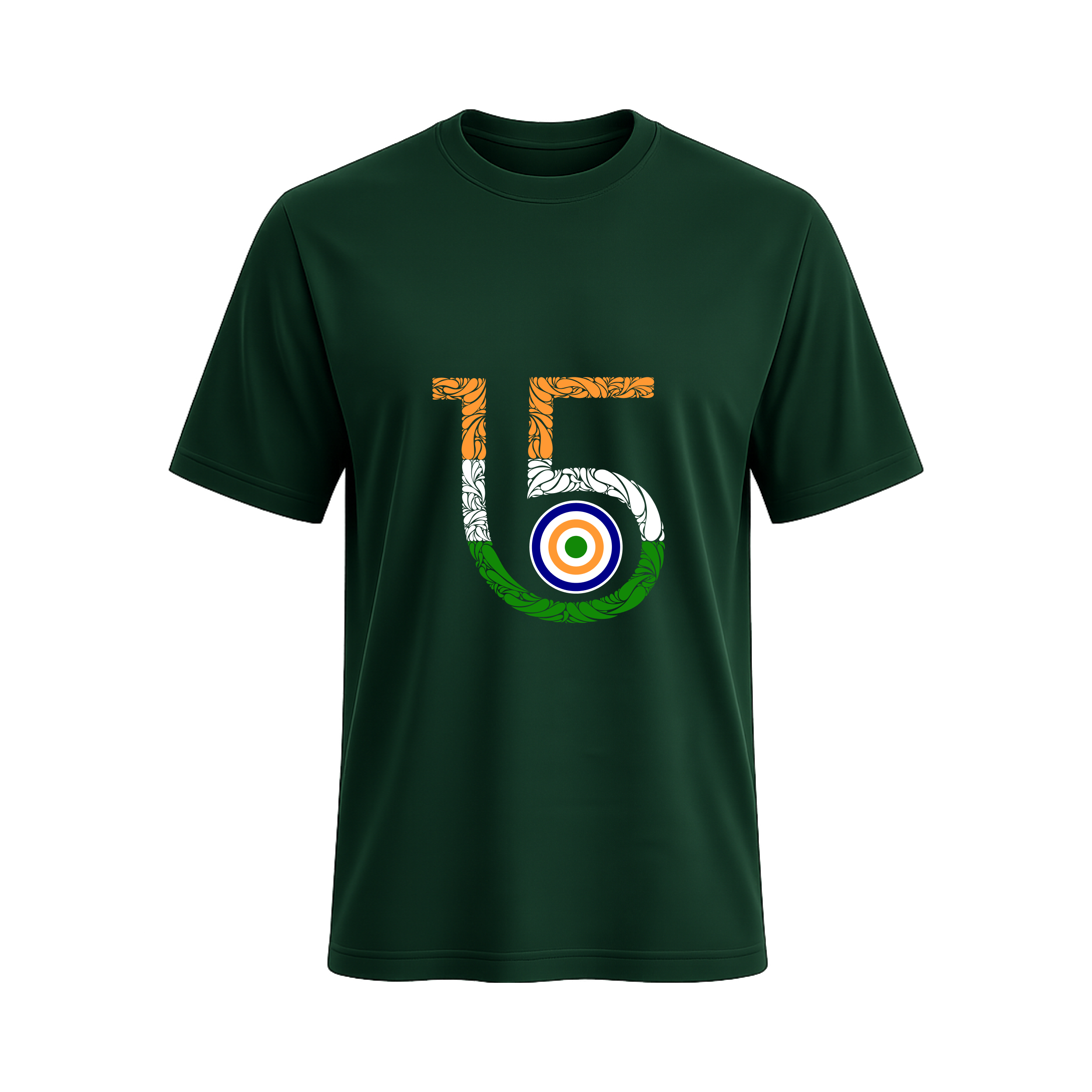 SIIEGE Men's Independence Day Round Neck Cotton T-Shirt