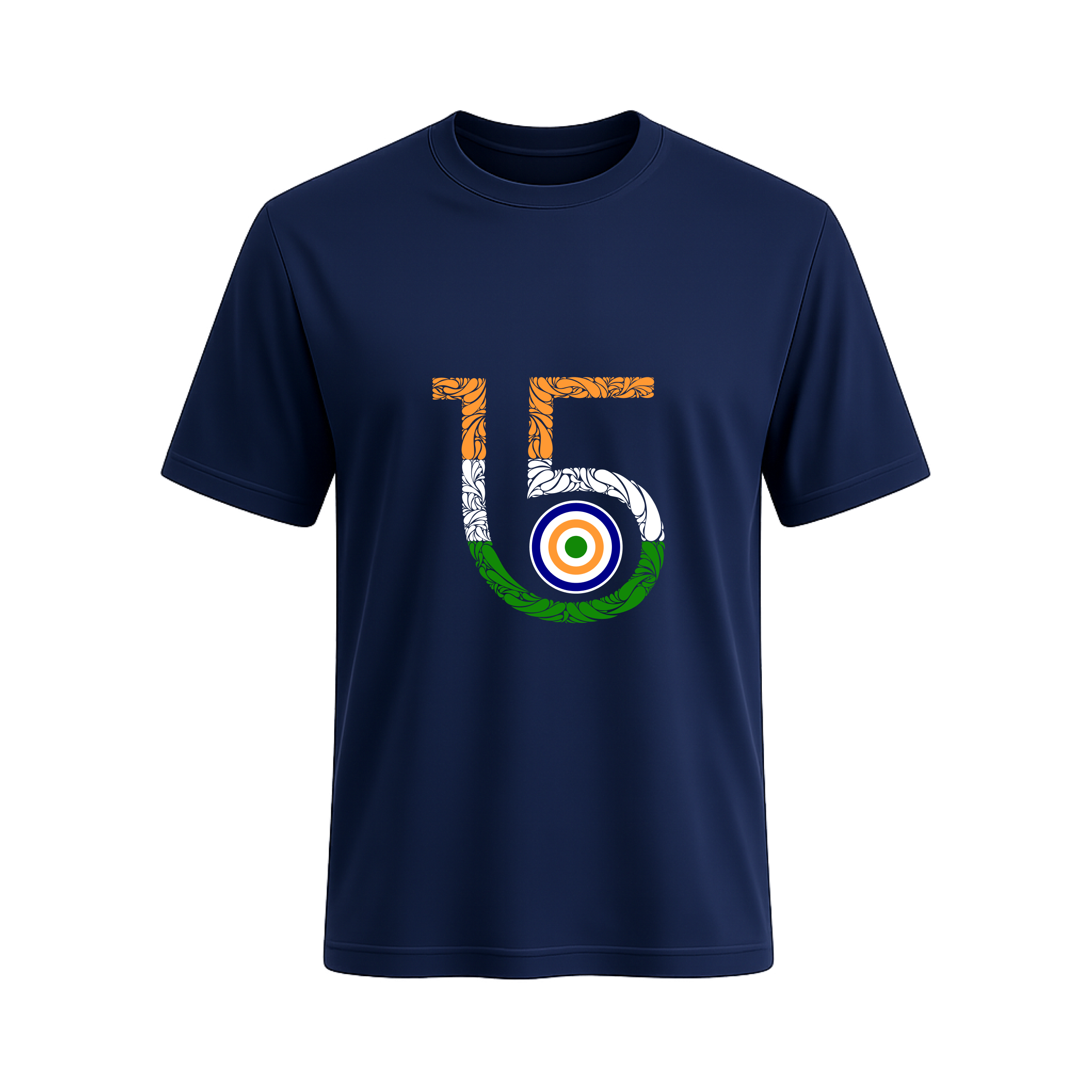 SIIEGE Men's Independence Day Round Neck Cotton T-Shirt