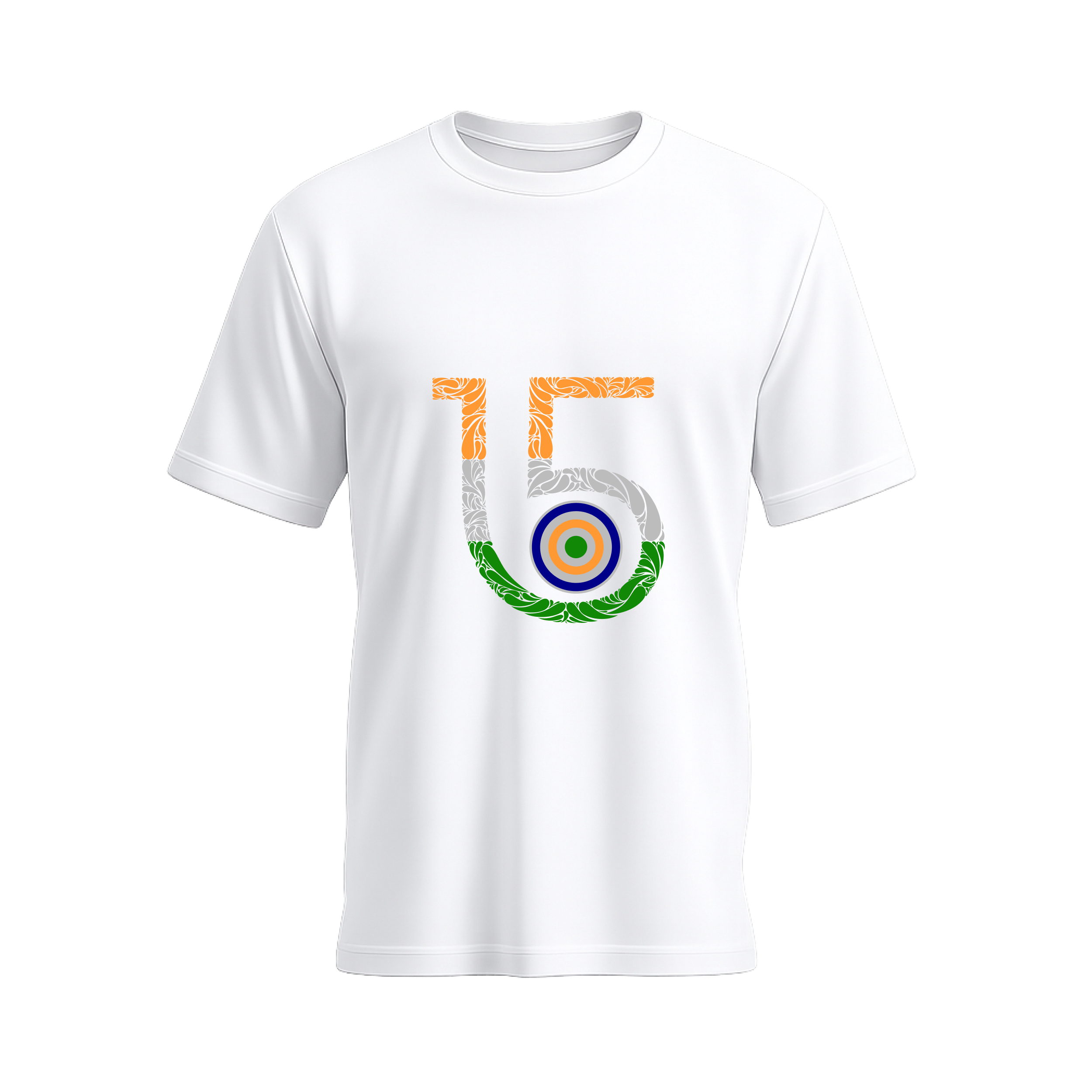 SIIEGE Men's Independence Day Round Neck Cotton T-Shirt