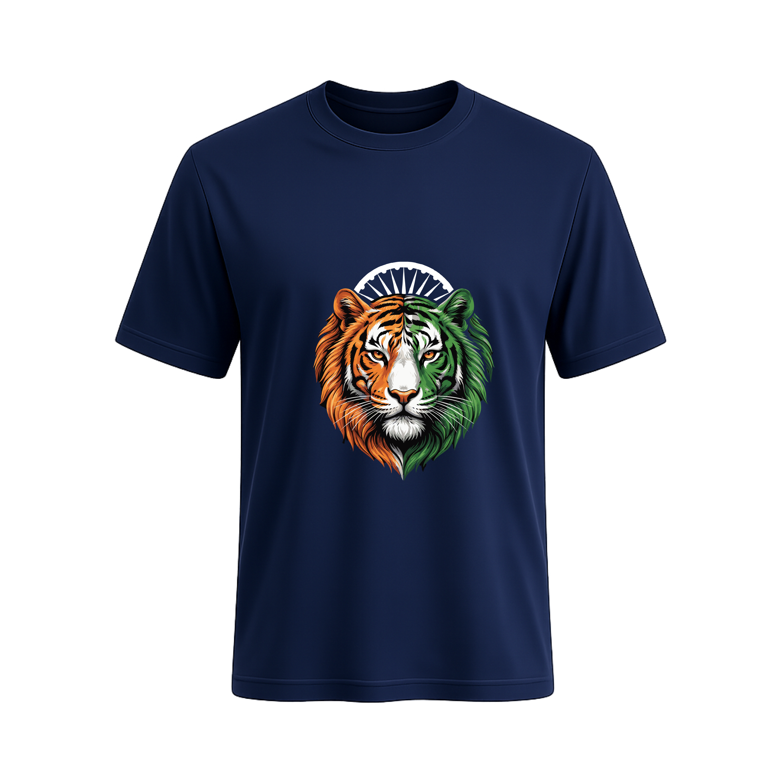 SIIEGE Men's Patriotic Tiger Cotton T-Shirt