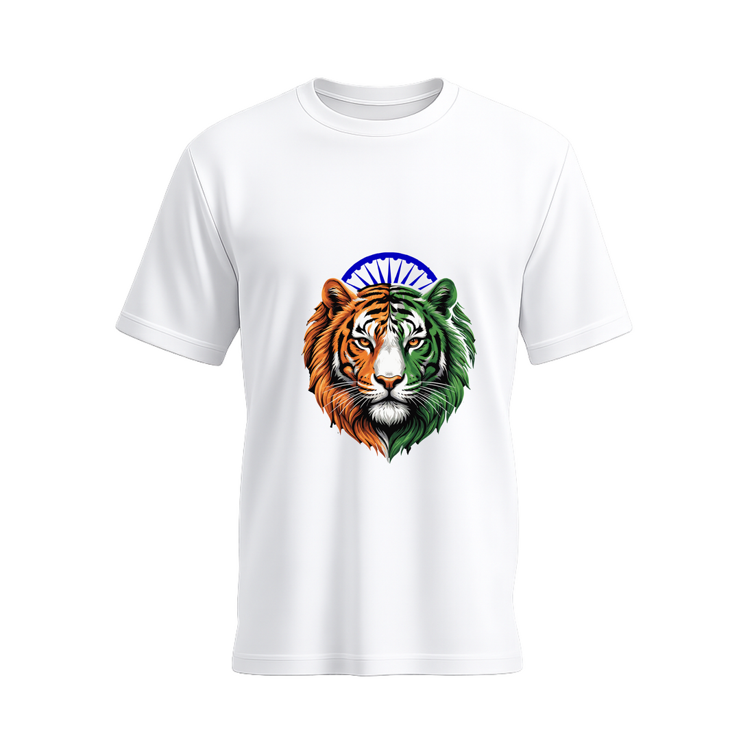 SIIEGE Men's Patriotic Tiger Cotton T-Shirt